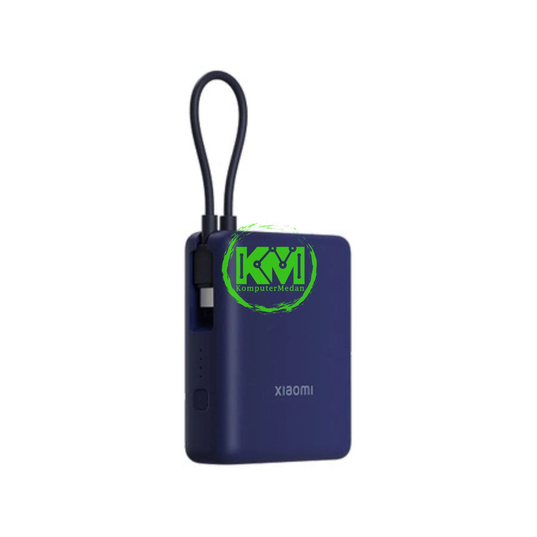 XIAOMI 33W POWERBANK 10000MAH ( INTEGRATED CABLE ) ICE BLUE TH - Image 2