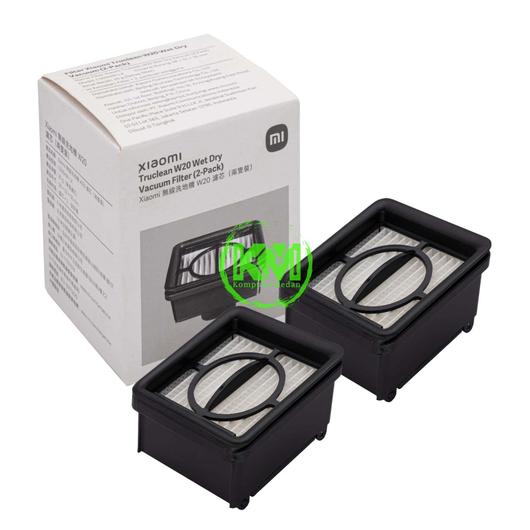 XIAOMI TRUCLEAN W20 WET DRY VACUUM FILTER ( 2-PACK )