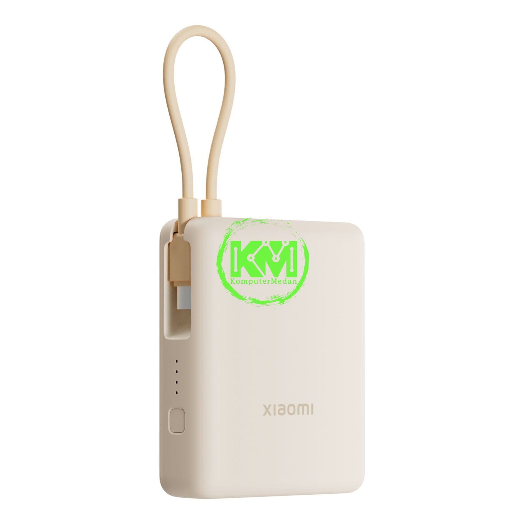 XIAOMI 33W POWERBANK 10000MAH ( INTEGRATED CABLE ) TAN TH - Image 2