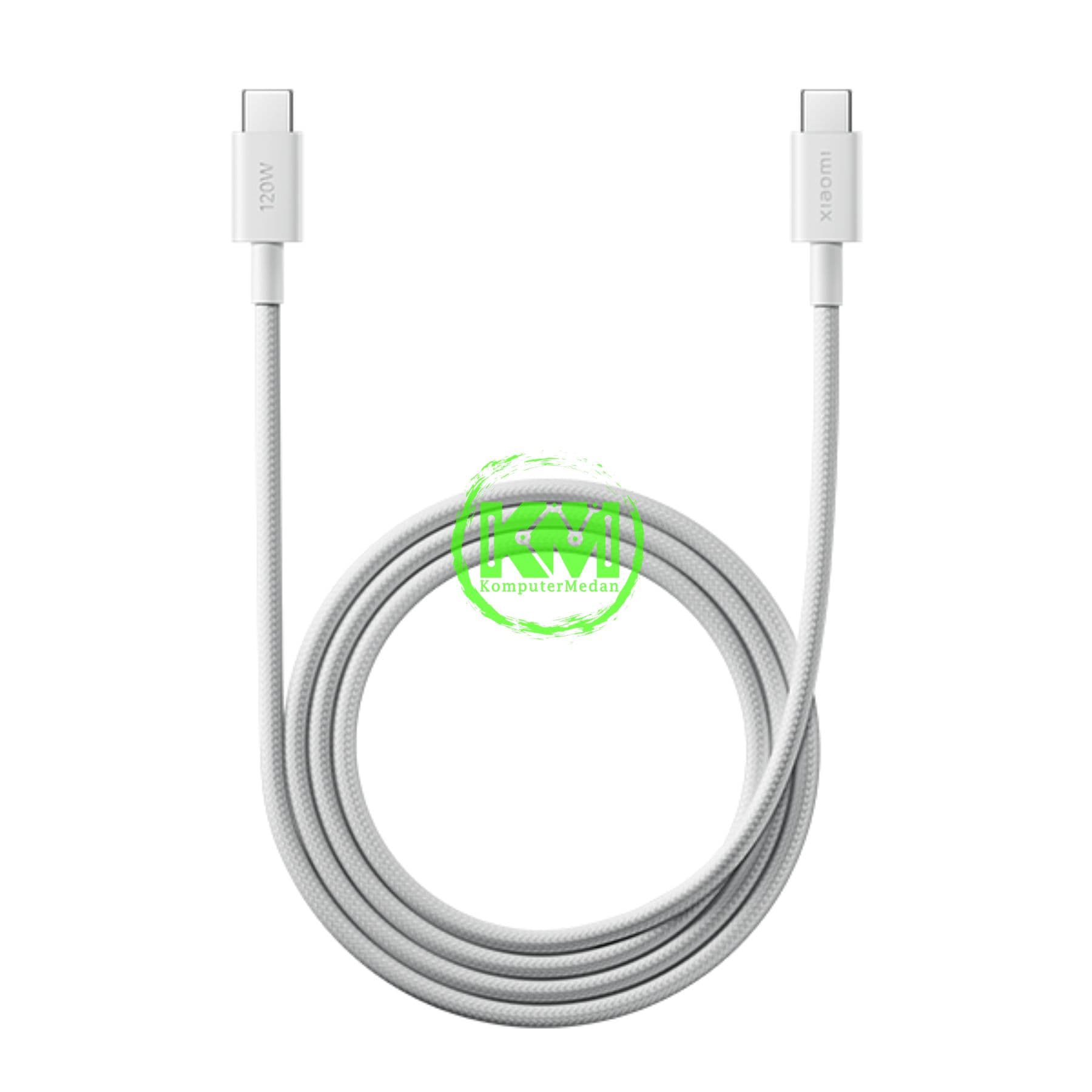 XIAOMI 6A BRAIDED USB-C TO USB-C CABLE (1M) - Image 1