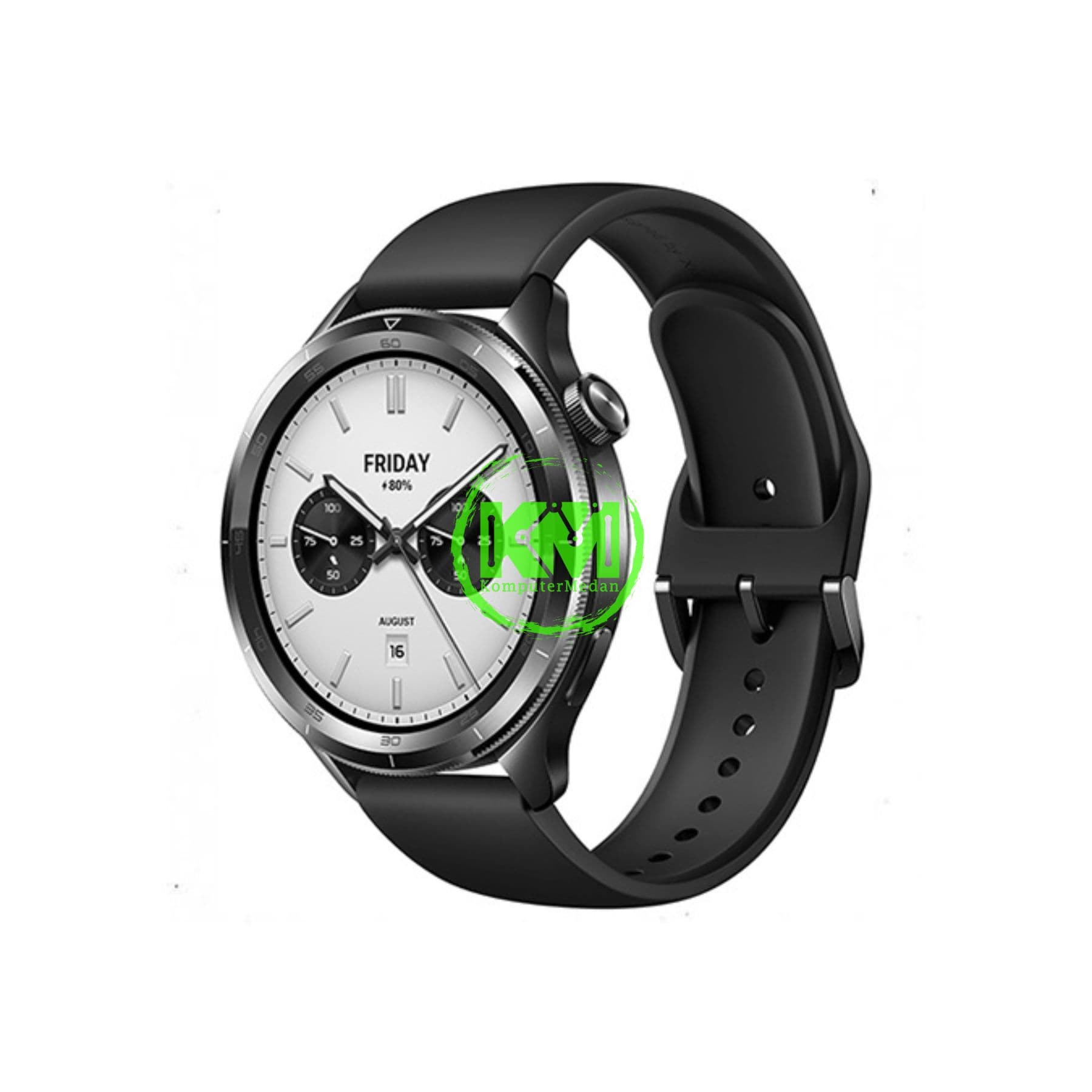 XIAOMI WATCH S4 41MM FLUORORUBBER STRAP - BLACK