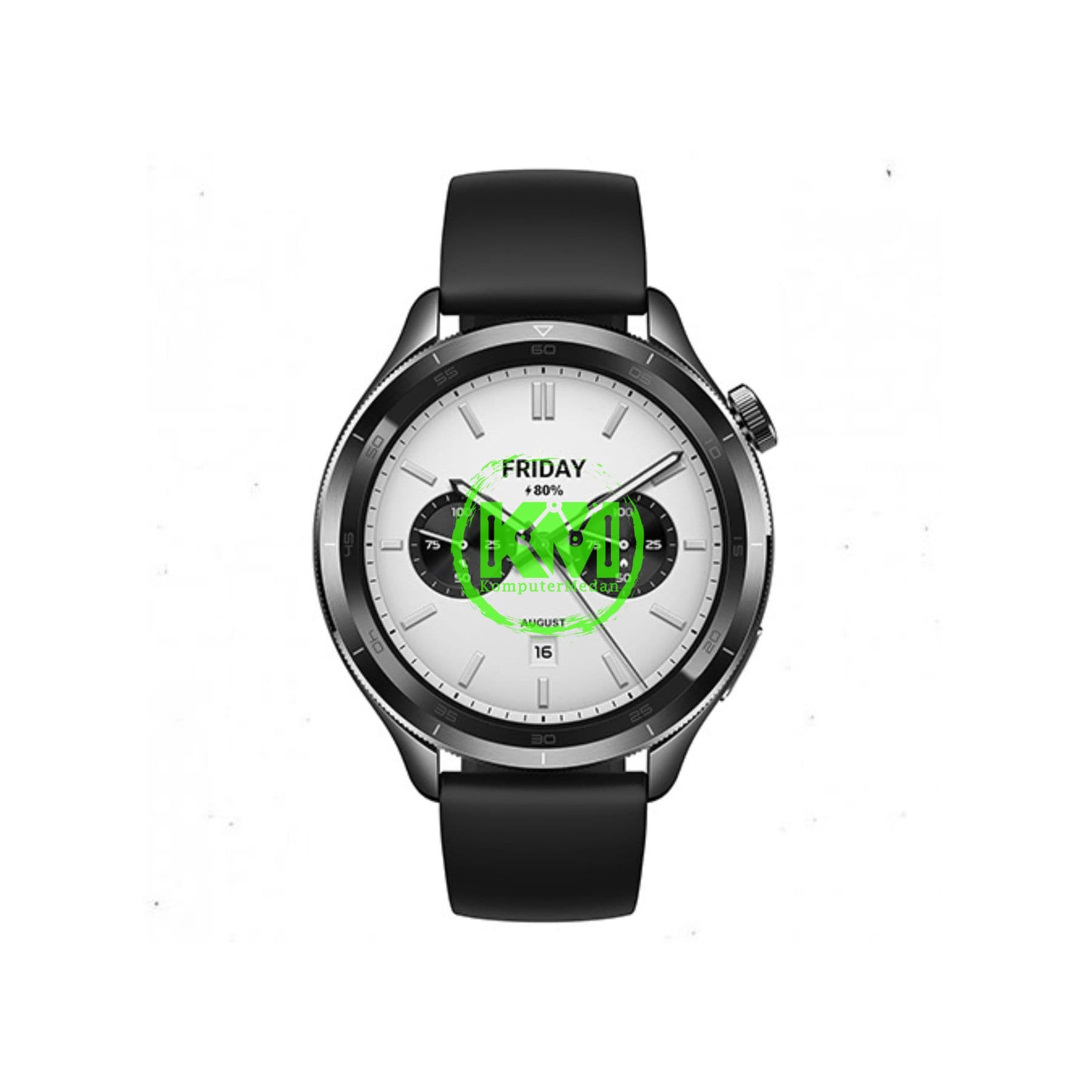 XIAOMI WATCH S4 41MM FLUORORUBBER STRAP - BLACK - Image 2