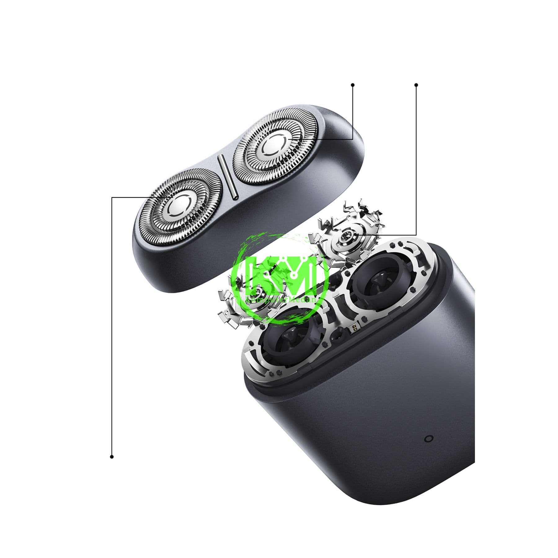 XIAOMI ELECTRIC SHAVER S200 GRAY GL - Image 6
