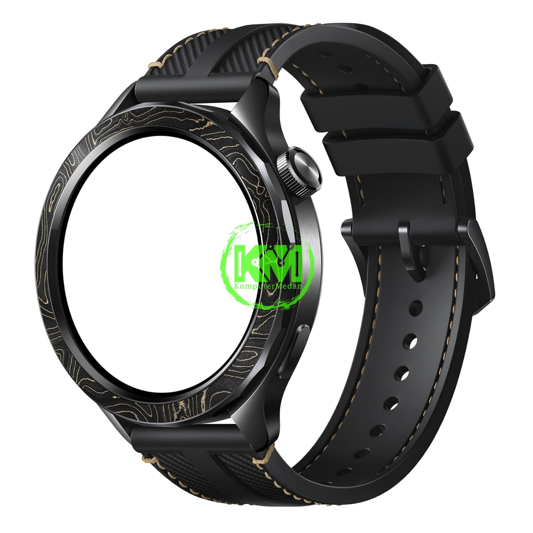 XIAOMI WATCH S4 BEZEL AND STRAP KIT MIDNIGHT CARBON - Image 2