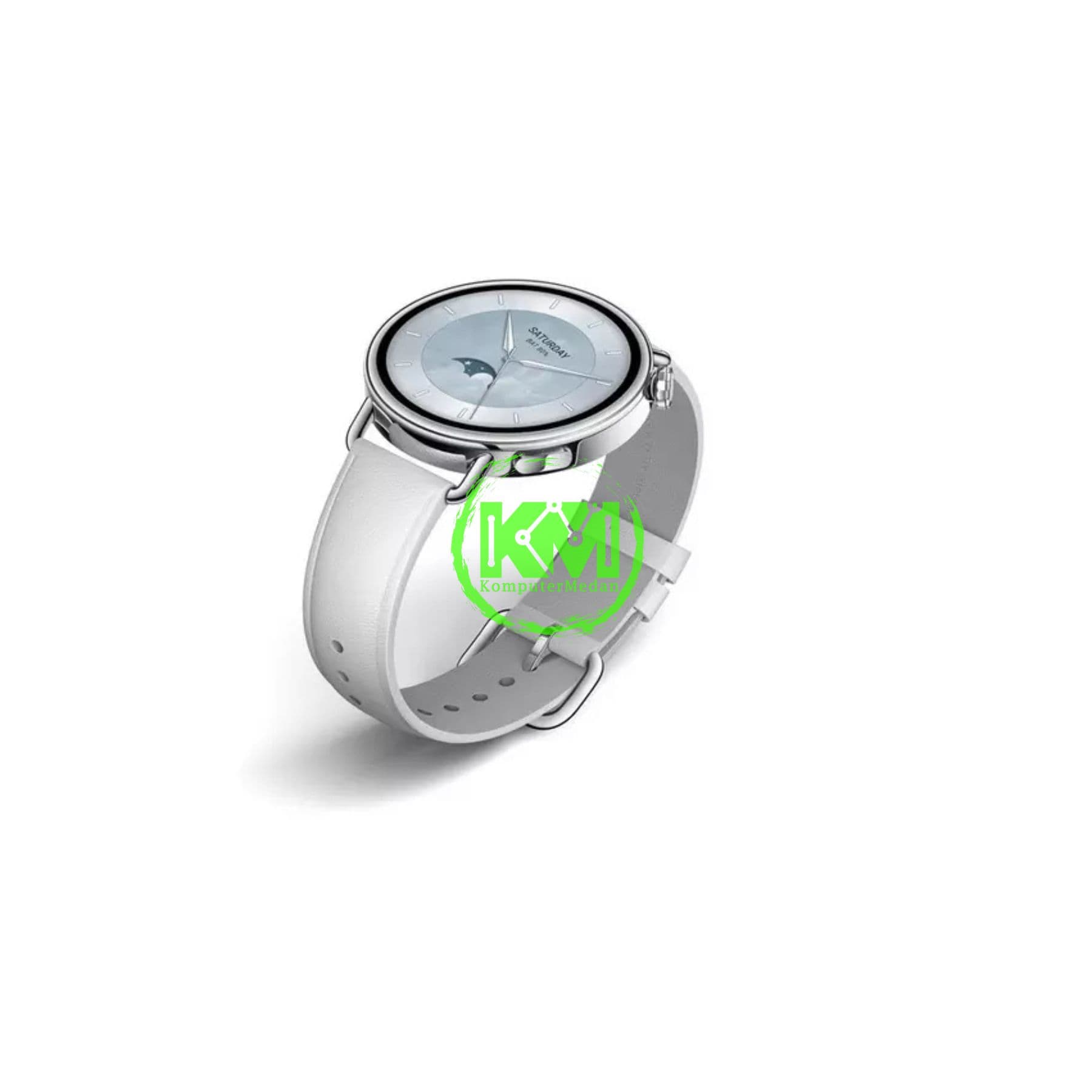 XIAOMI WATCH S4 41MM LEATHER STRAP - WHITE - Image 2