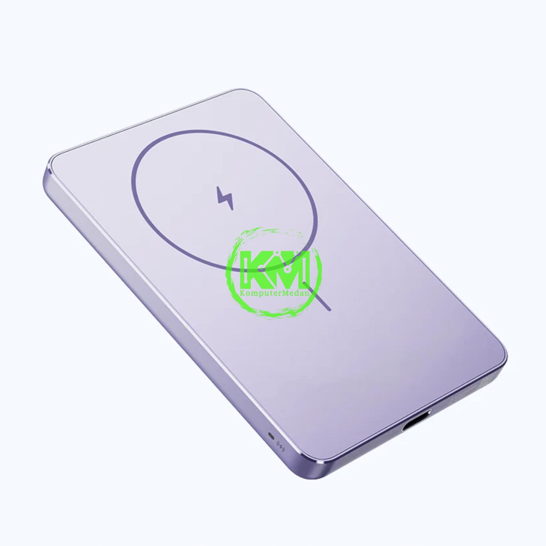 XIAOMI SUPER SLIM MAGNETIC POWERBANK 5000 - PURPLE - Image 3