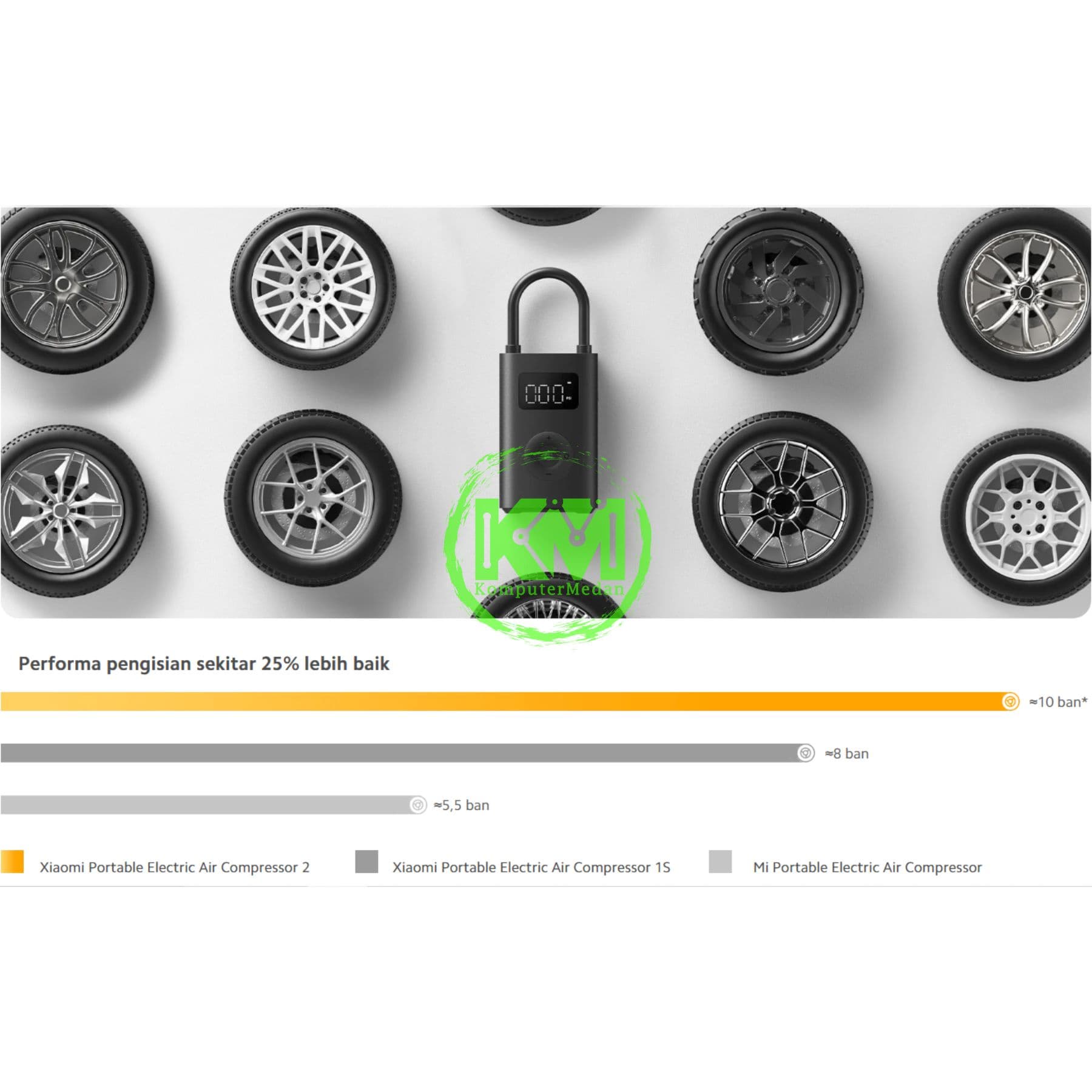 XIAOMI PORTABLE ELECTRIC AIR COMPRESSOR-2 - Image 4