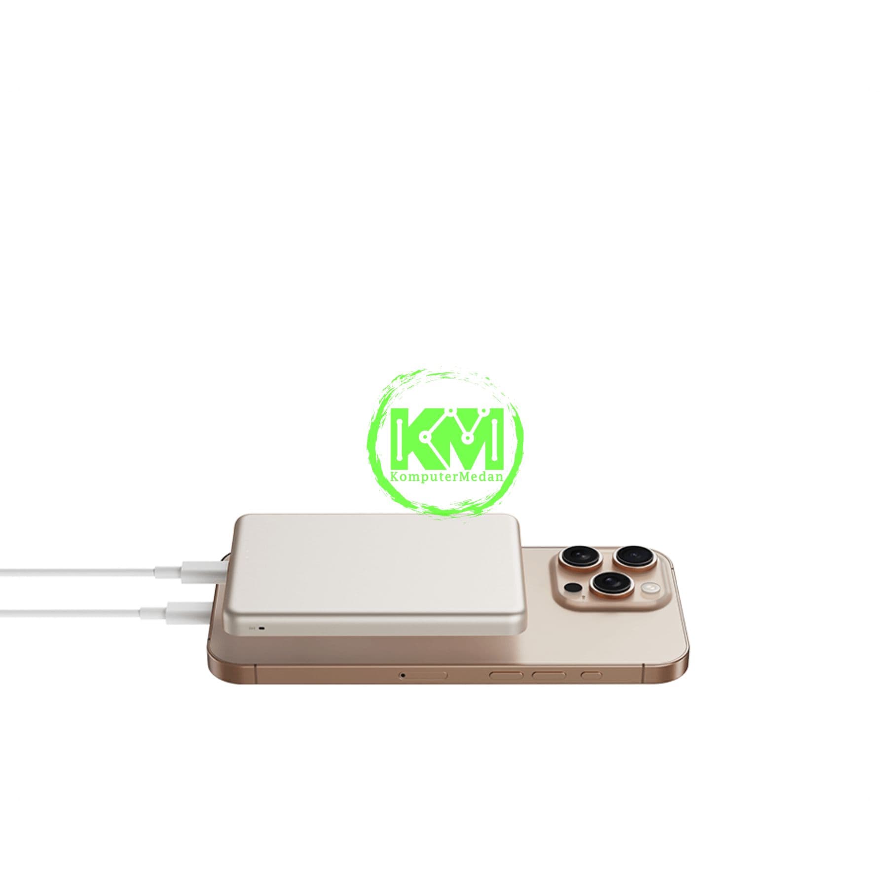 XIAOMI SUPER SLIM MAGNETIC POWERBANK 5000 - GOLD - Image 4