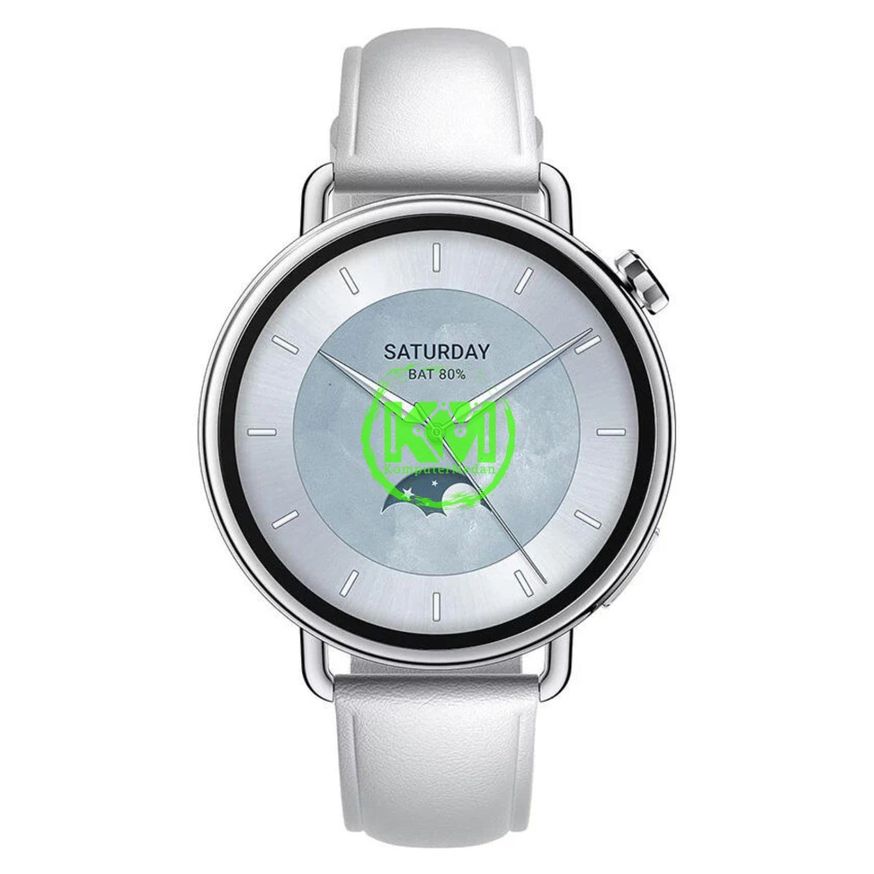 XIAOMI WATCH S4 41MM DEMO LEATHER STRAP WHITE - Image 2