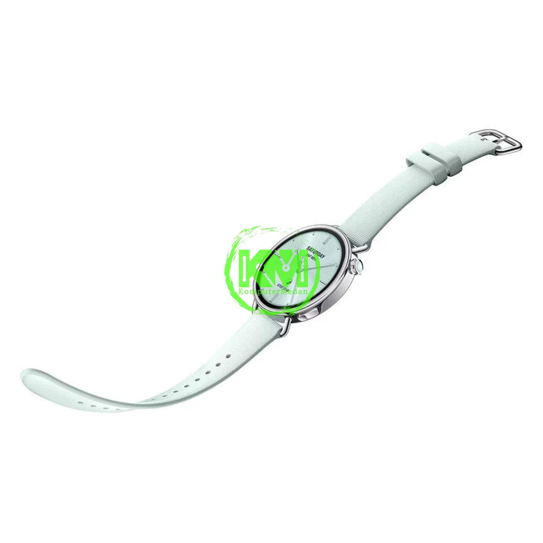 XIAOMI WATCH S4 41MM DEMO FLUORORUBBER STRAP - MINT GREEN - Image 3
