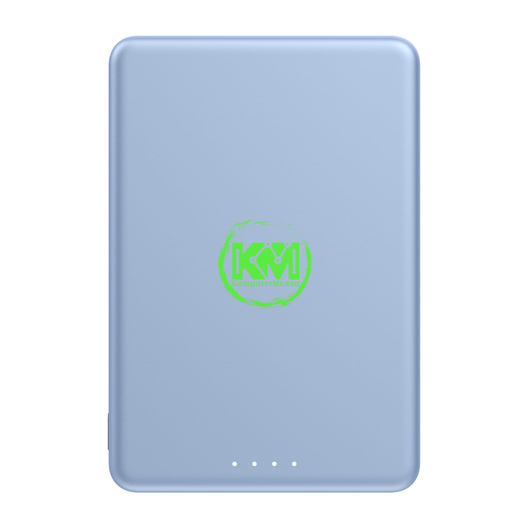 XIAOMI SUPER SLIM MAGNETIC POWERBANK 5000 - BLUE - Image 2