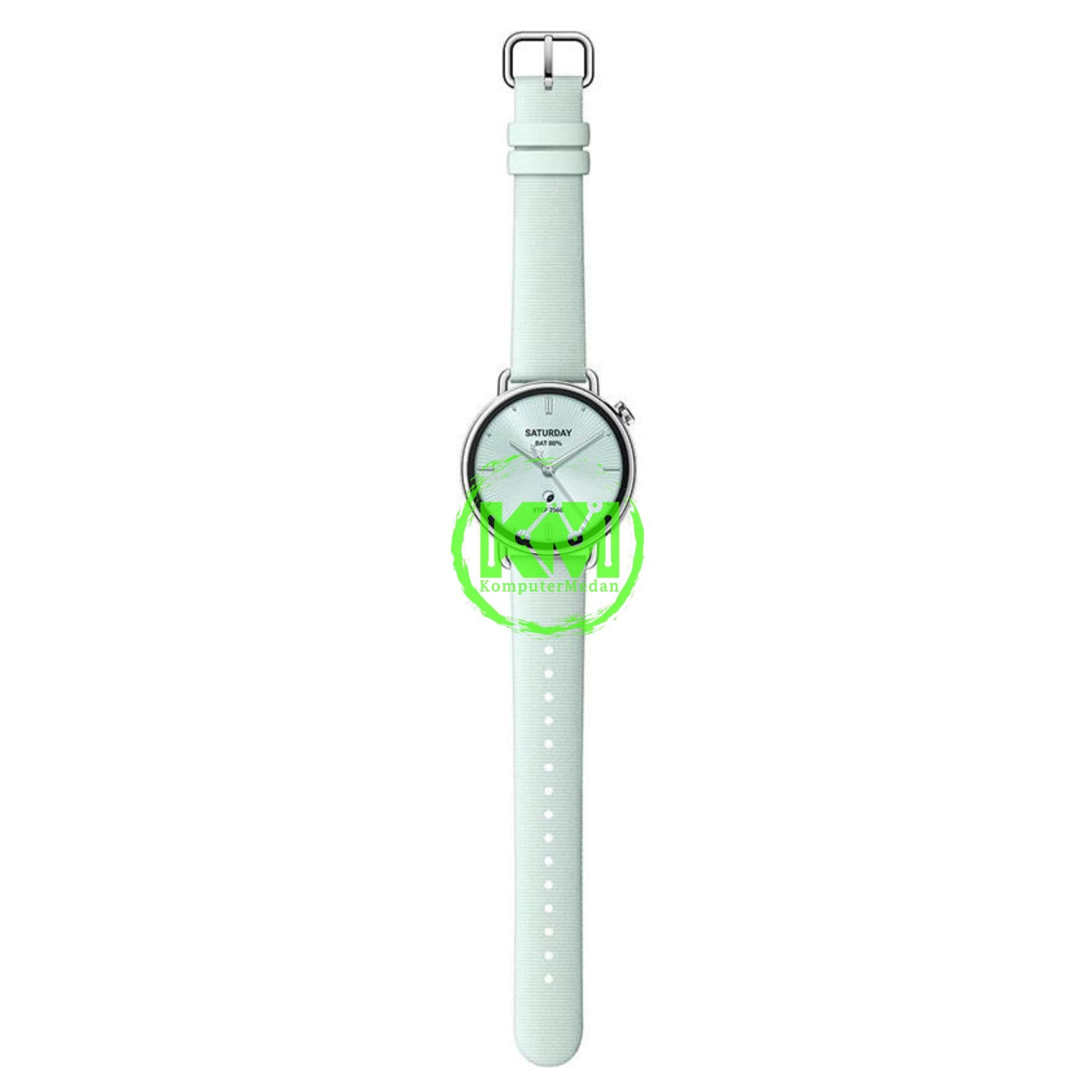 XIAOMI WATCH S4 41MM DEMO FLUORORUBBER STRAP - MINT GREEN - Image 2