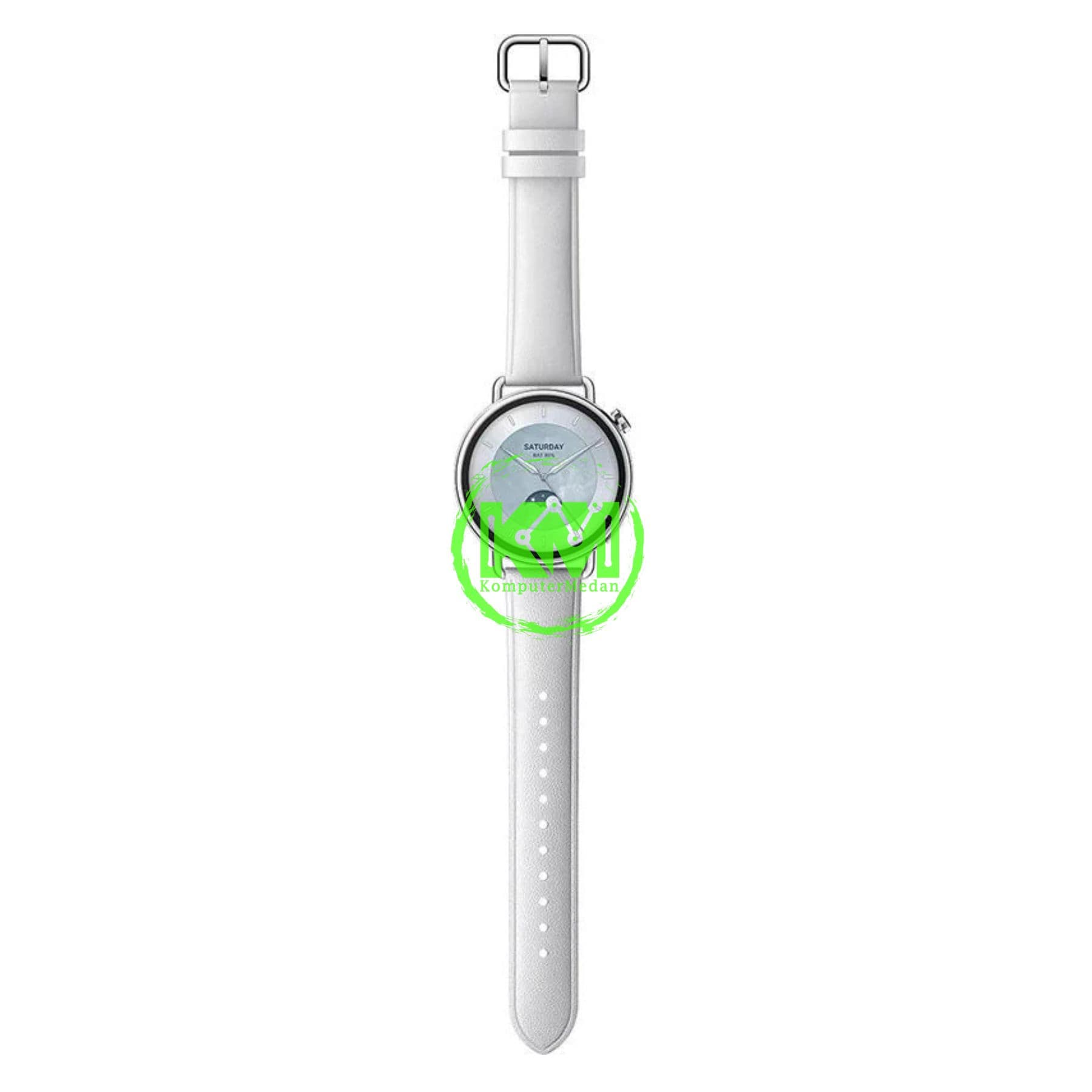 XIAOMI WATCH S4 41MM DEMO LEATHER STRAP WHITE - Image 3