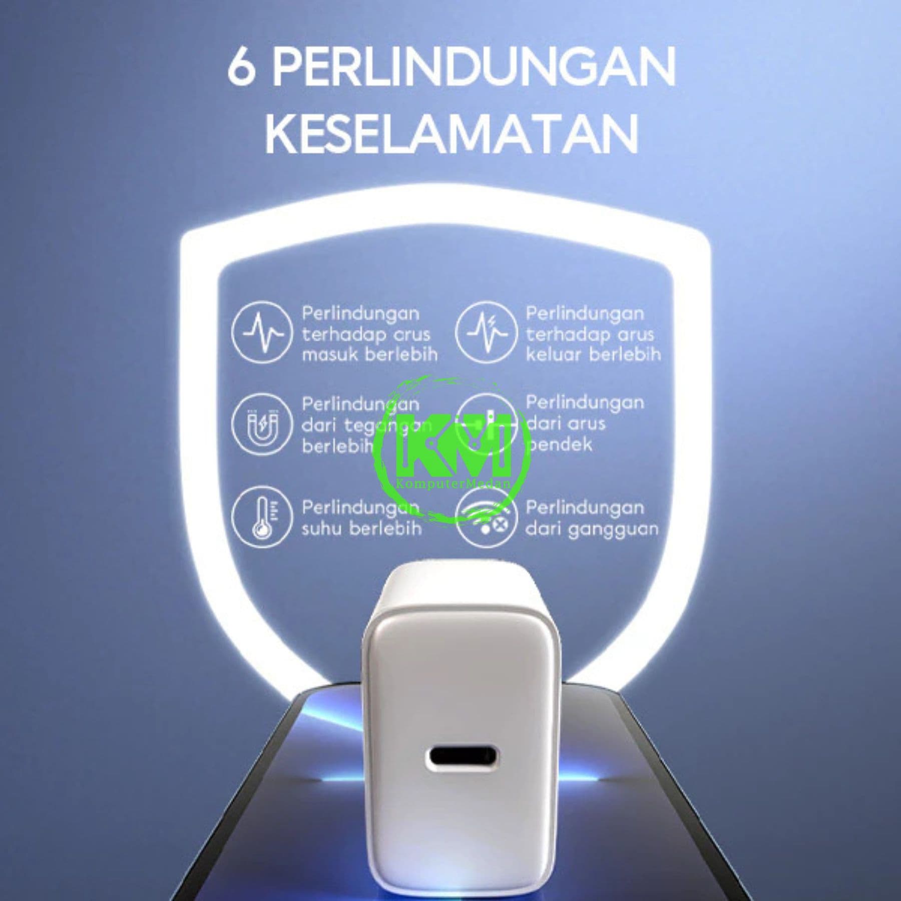 VIVAN CHARGER C30SL (PD 30W, FREE KABEL C TO LIGHTNING) - Image 4