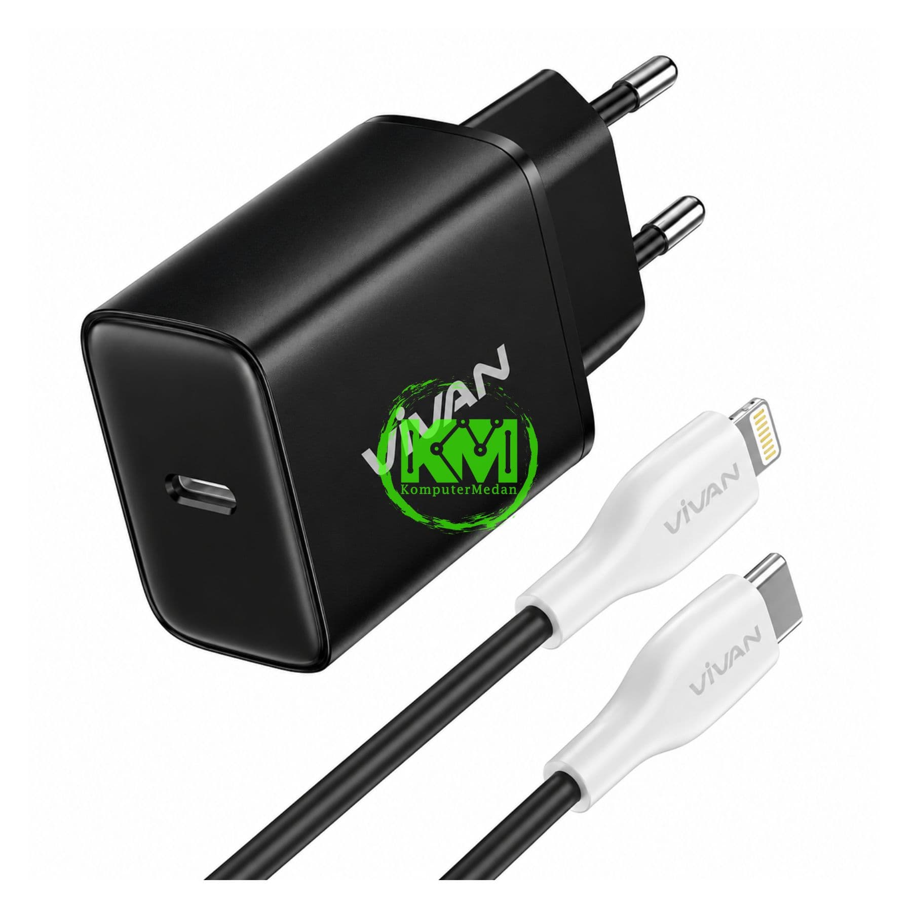VIVAN CHARGER C20SL (PD 20W, FREE KABEL C TO LIGHTNING) - Image 2