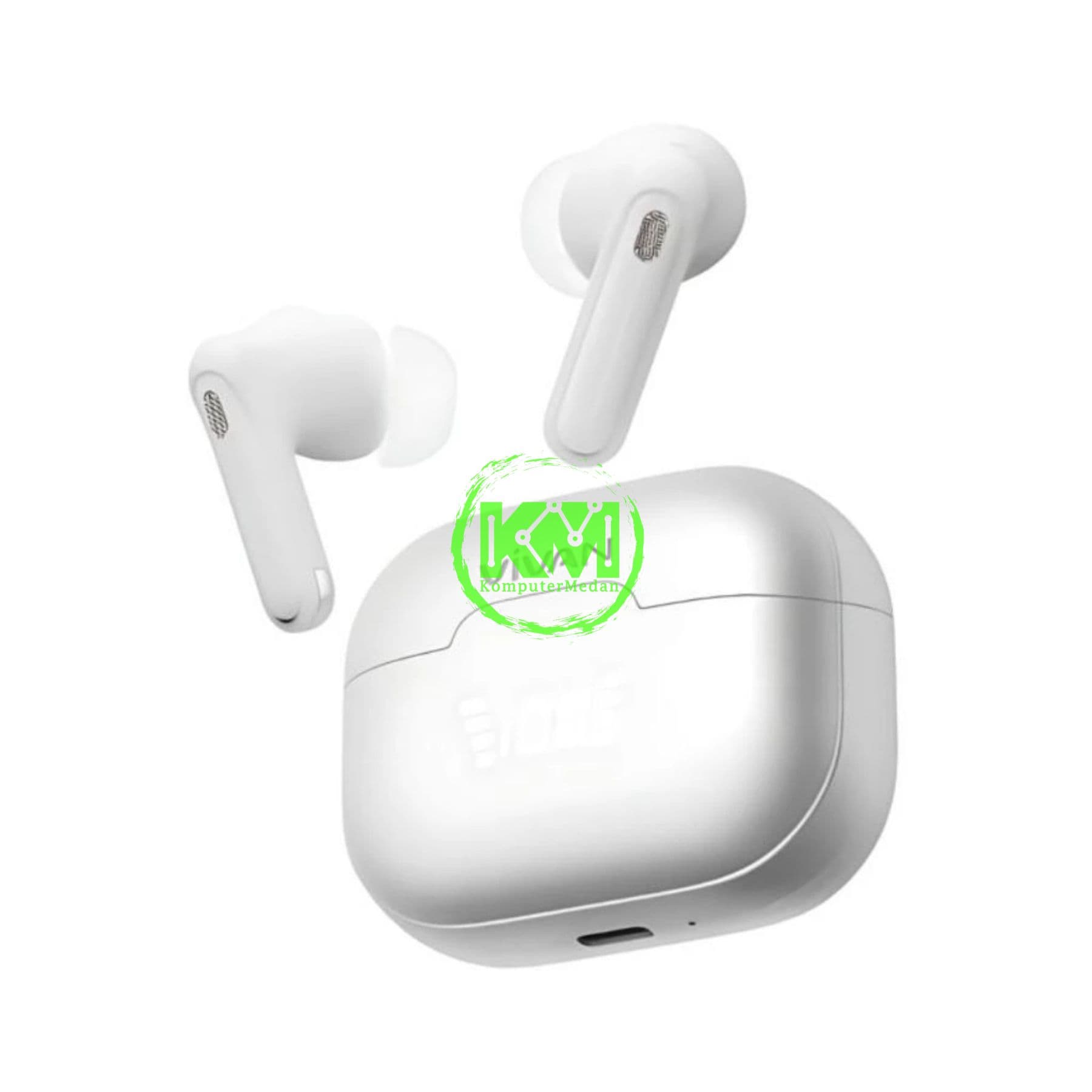 VIVAN EARBUDS INFINITY GT6 ( BT 6.0, 38MS, ADAPTIVE ANC, WOOK AUDIO, BATTERY DISPLAY,40 JAM DAYA TAHAN ) - Image 4