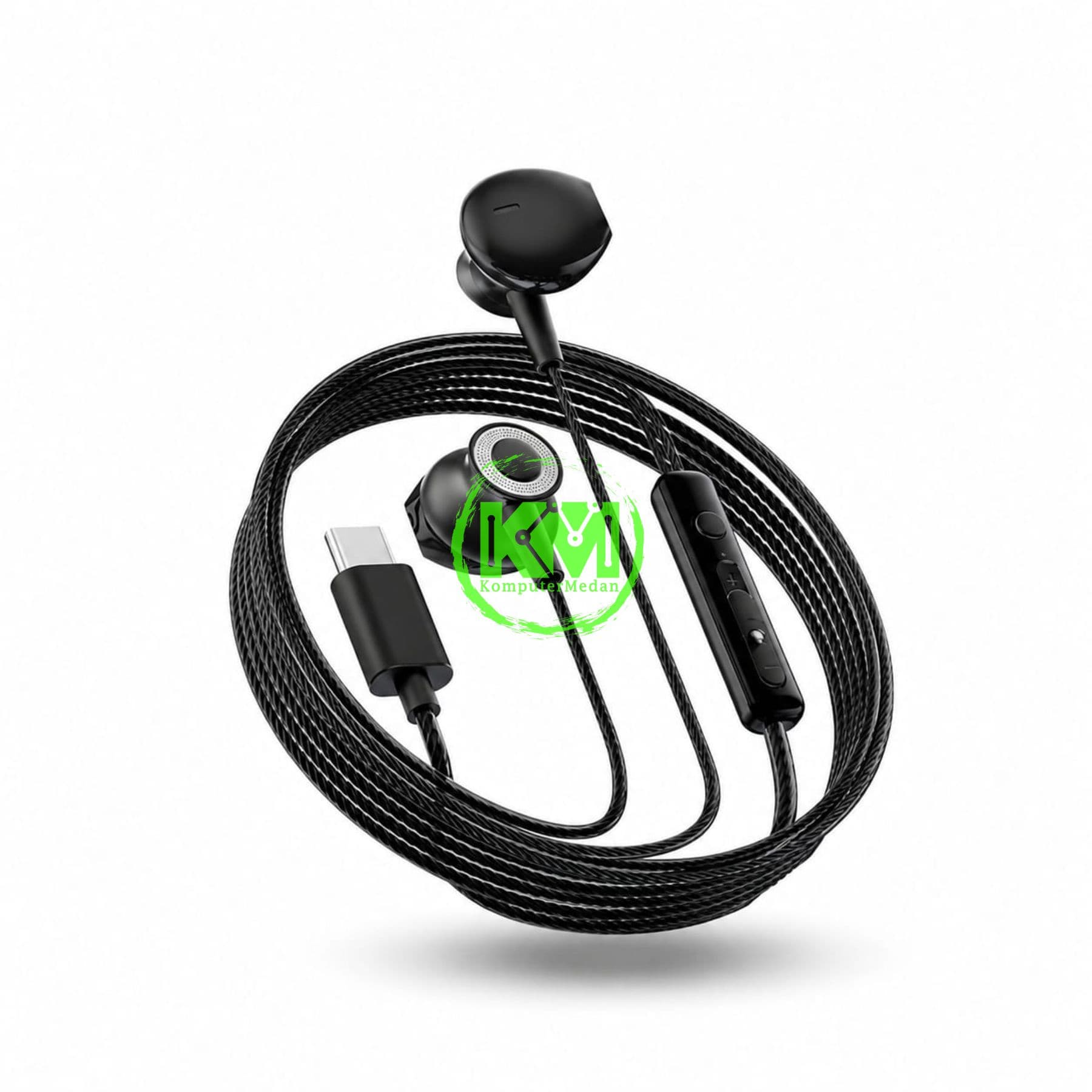 VIVAN WIRED EARPHONE Q16 ( KUALITAS HI FI, KABEL TYPE C, BAHAN TPU ) - Image 2