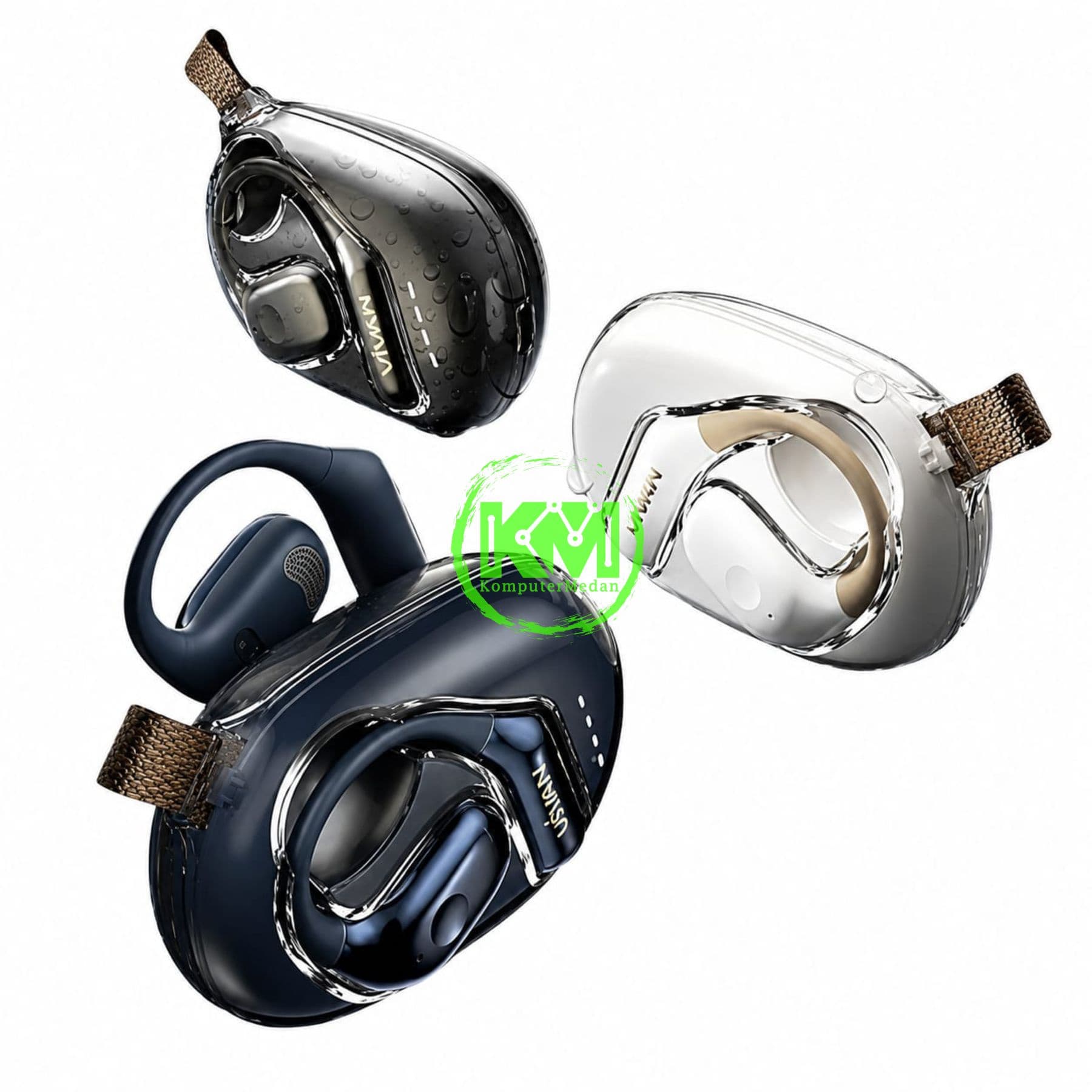 VIVAN OWS SPORT X2 ( BT 5.4, ENC, BATTERY DISPLAY, 30 JAM DAYA TAHAN, IPX5, EXTRA BASS )