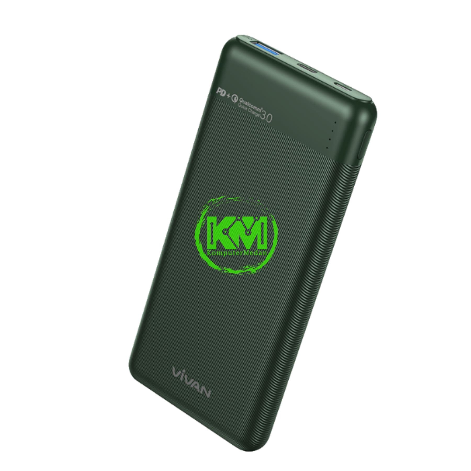 VIVAN POWERBANK VPB M10 (10.000MAH, QC 3.0,18W,INPUT C & MICRO,OUTPUT A & C) - Image 3