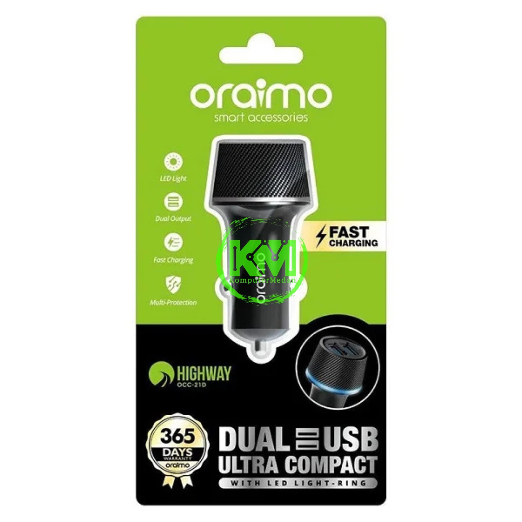 ORAIMO CAR CHARGER OCC-21D ULTRA