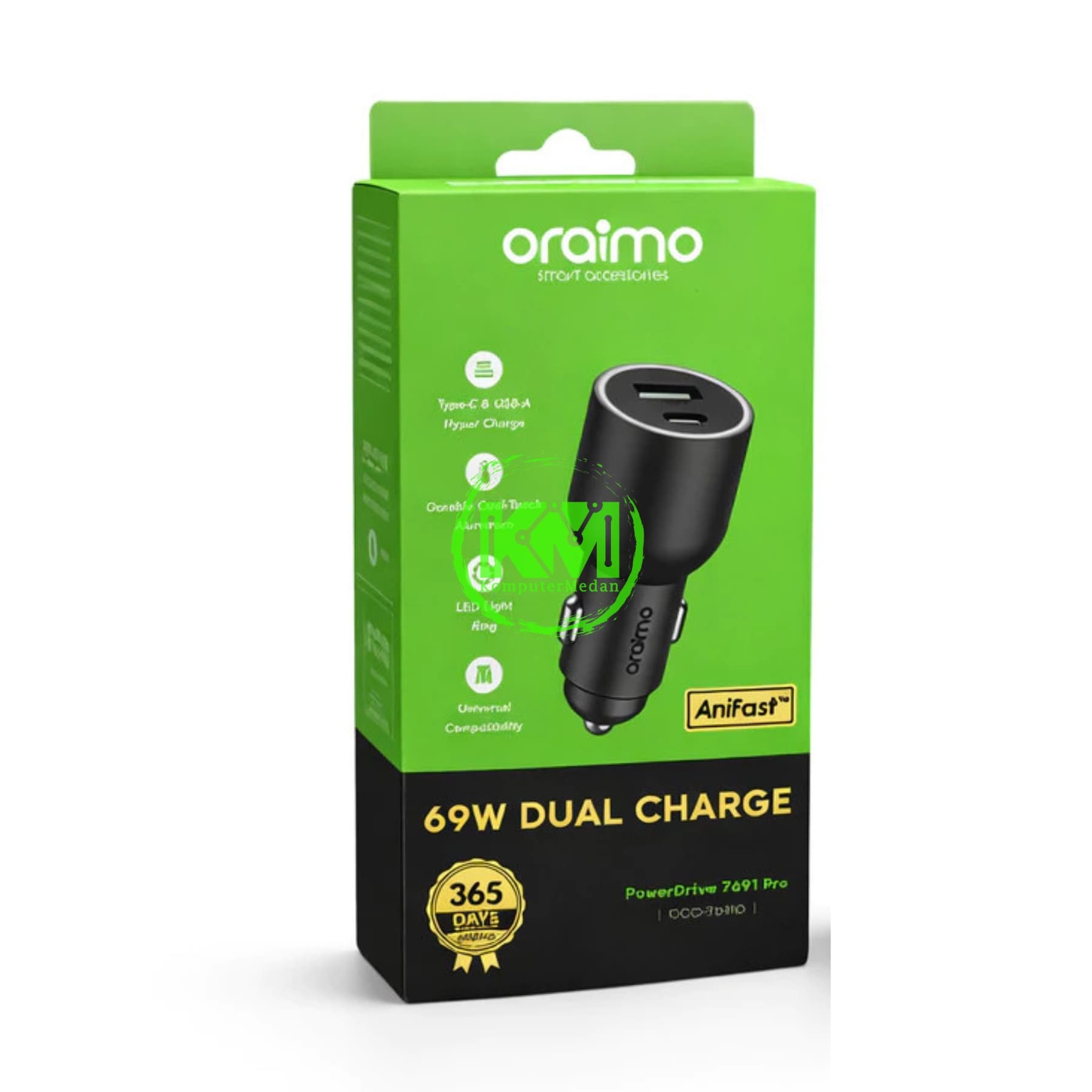 ORAIMO CAR CHARGER OCC-7691D