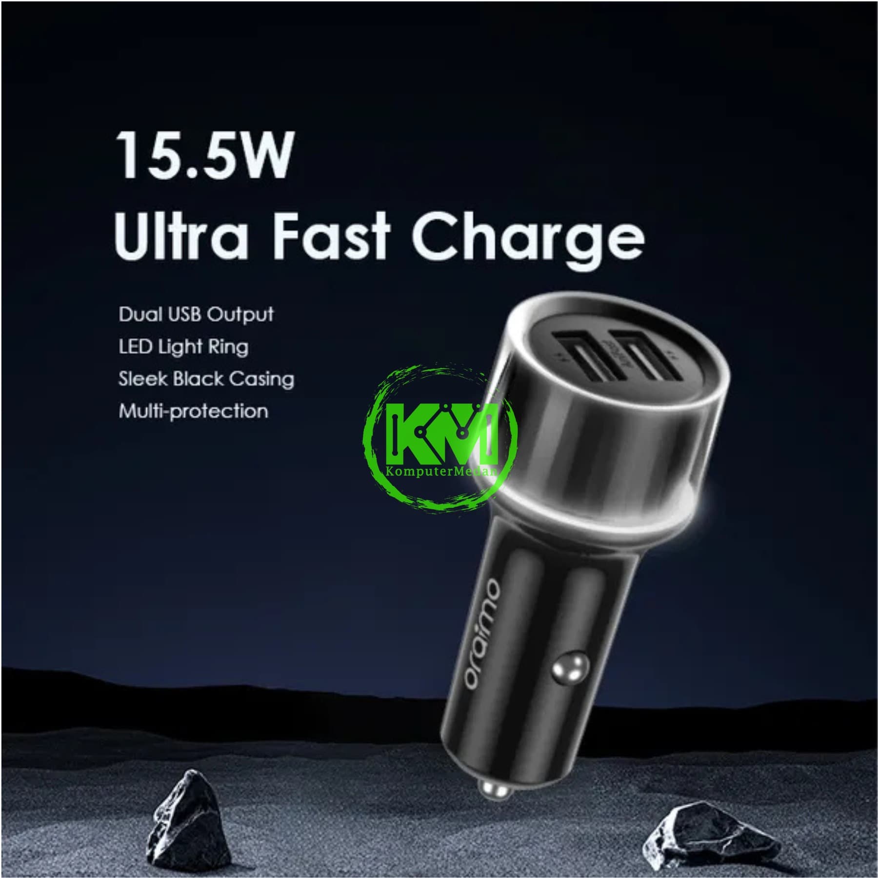 ORAIMO CAR CHARGER OCC-1152D+X93 - Image 3