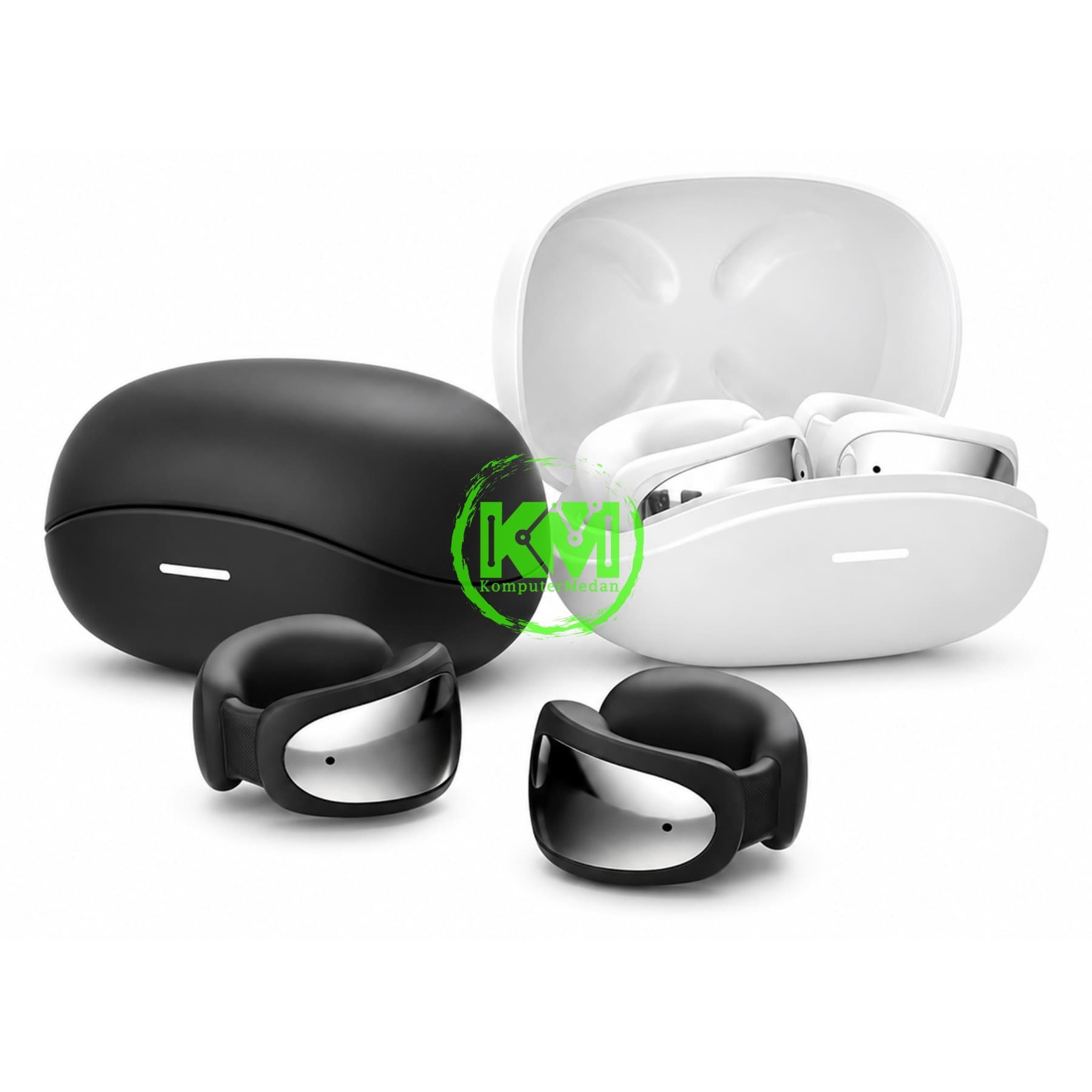 ORAIMO EARPHONE OPN-3004 - BLACK & WHITE