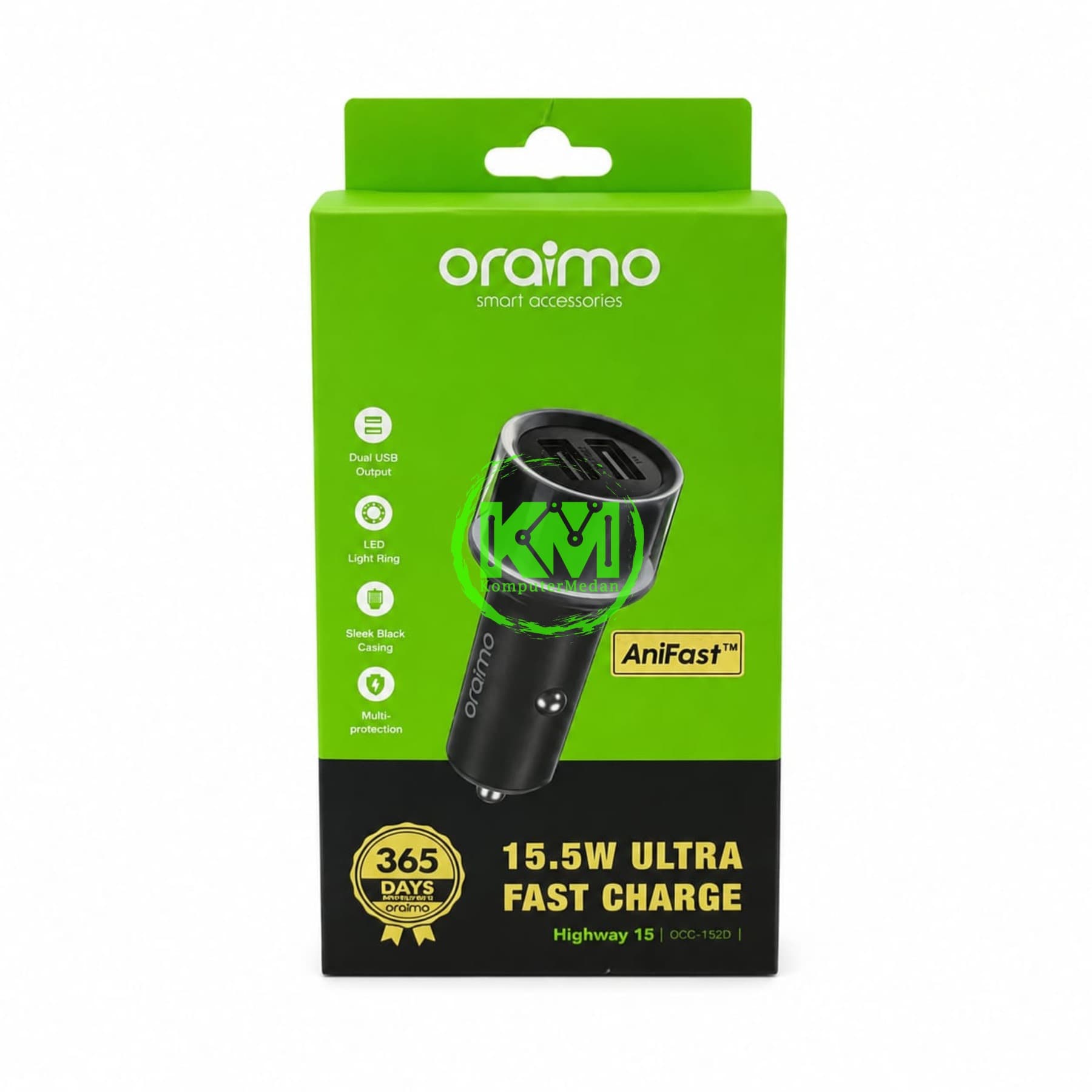 ORAIMO CAR CHARGER OCC-1152D