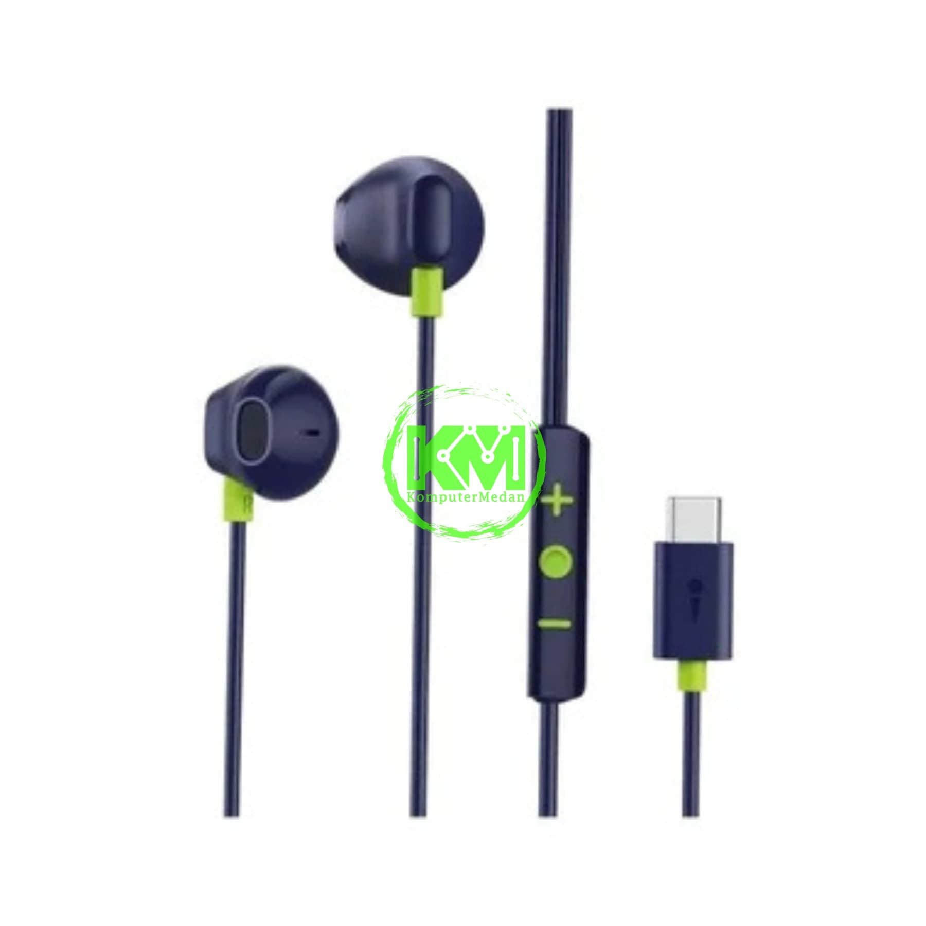 ORAIMO EARPHONE OEP-E650 - BLACK & BLUE - Image 3