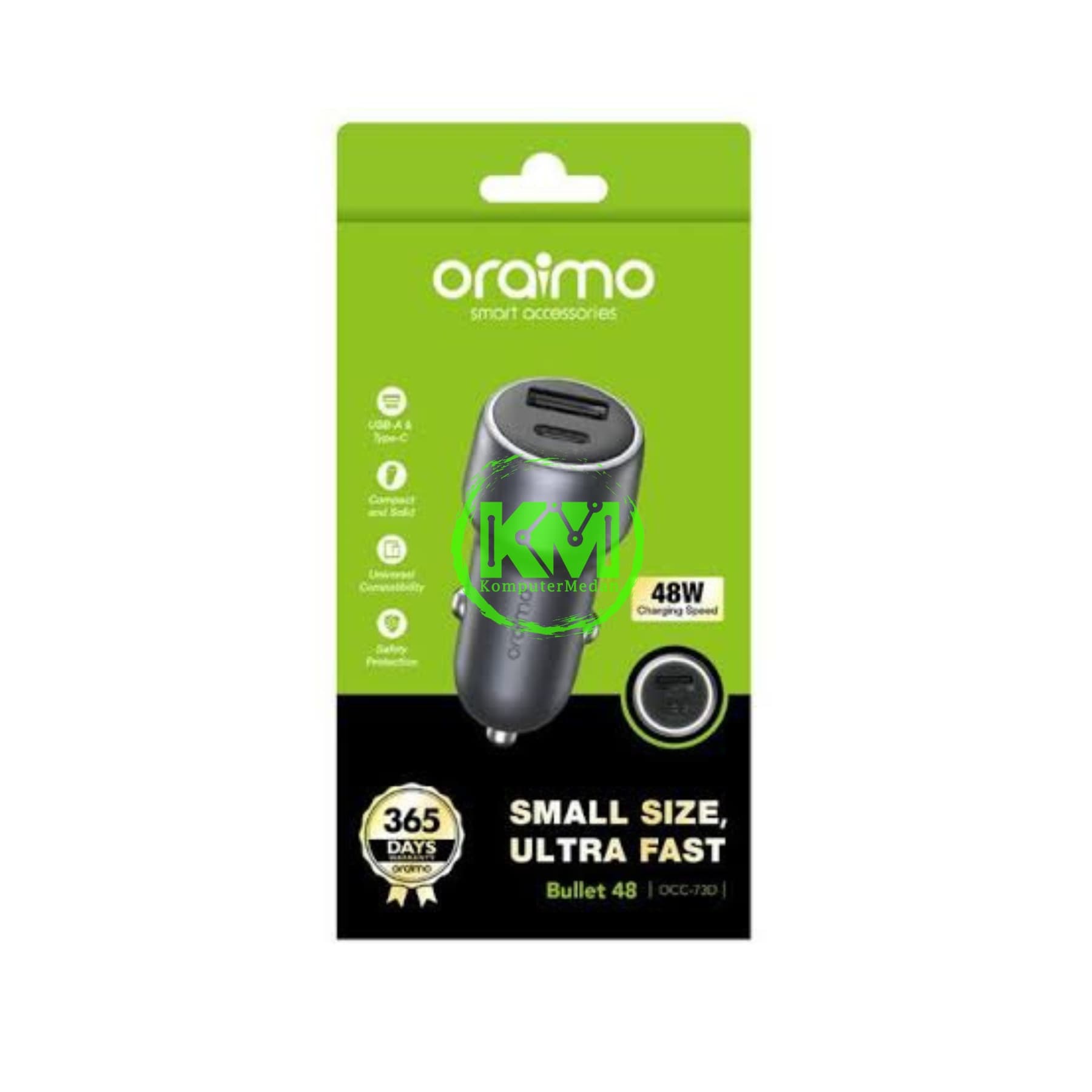 ORAIMO CAR CHARGER OCC-73D