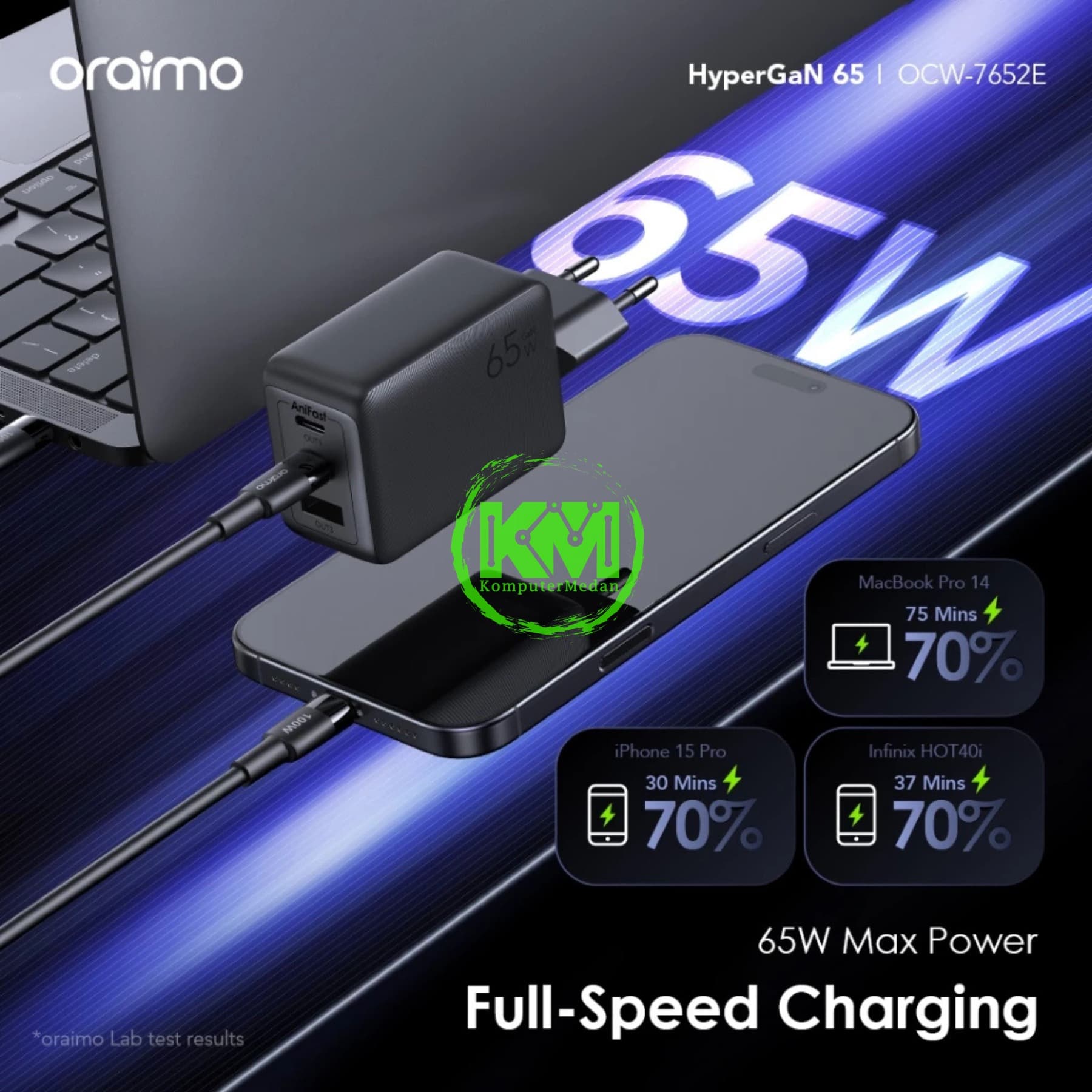 ORAIMO CHARGER OCW-7652E+116CC - Image 3