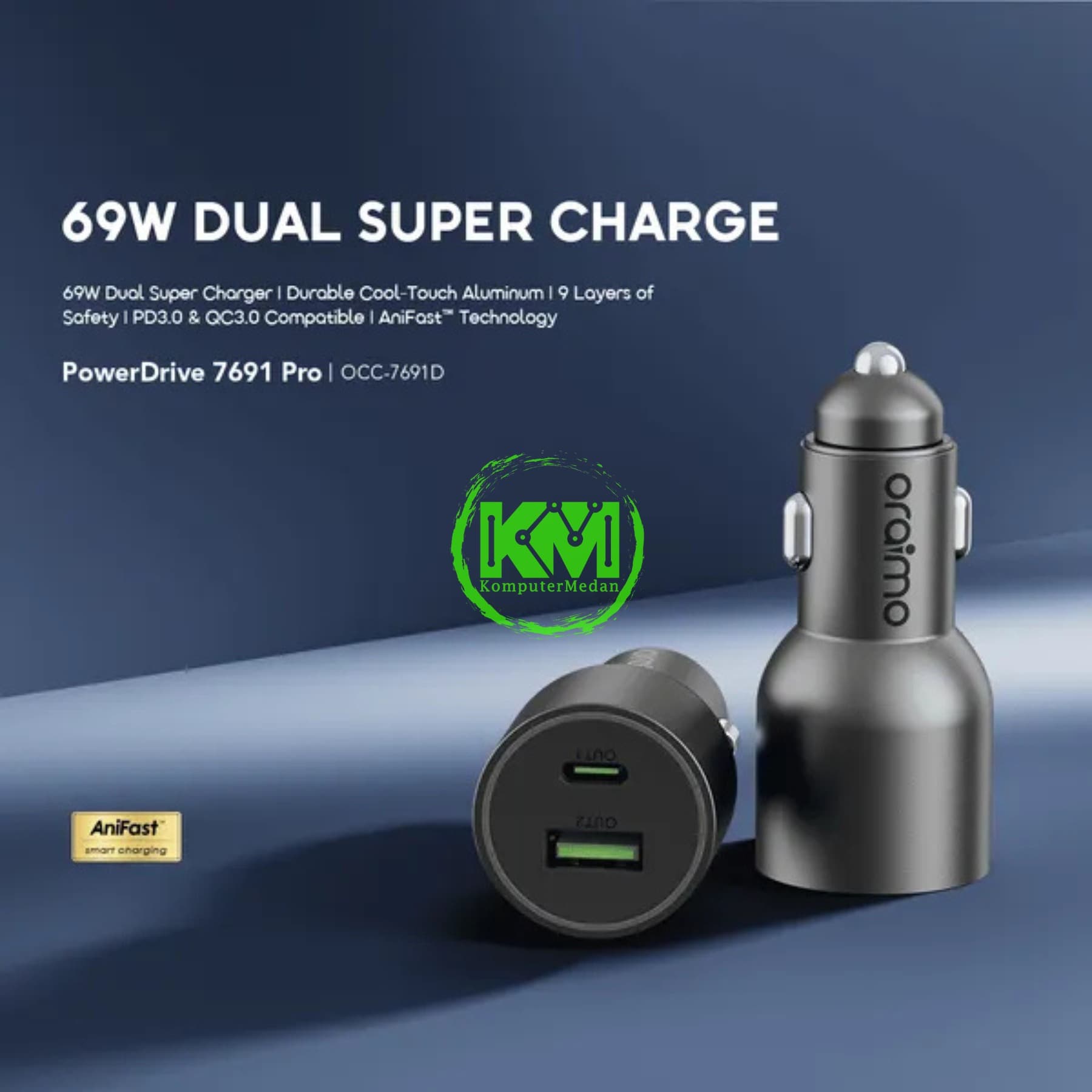 ORAIMO CAR CHARGER OCC-7691D - Image 3
