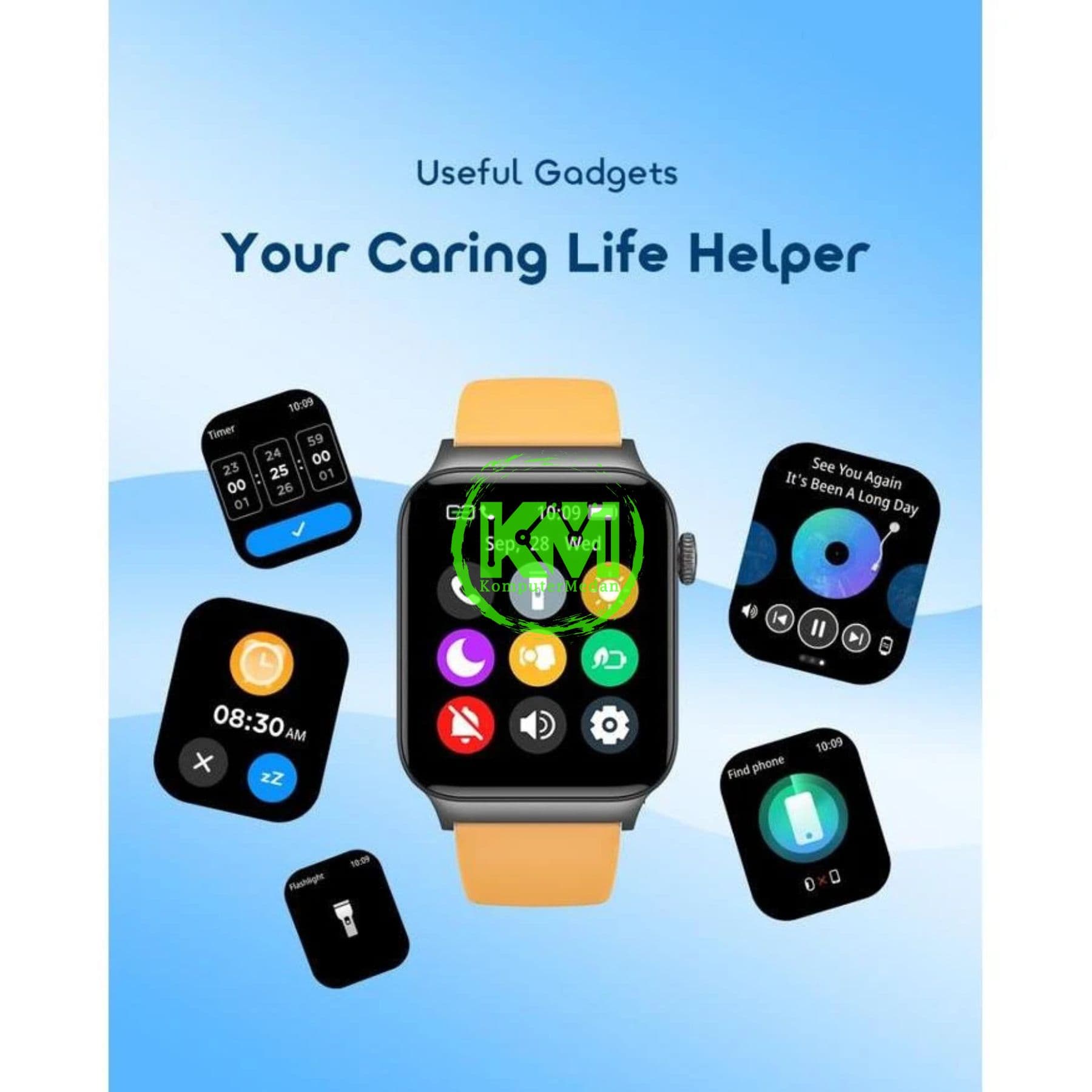 ORAIMO SMART WATCH OSW-8001N ( YELLOW ) - Image 3