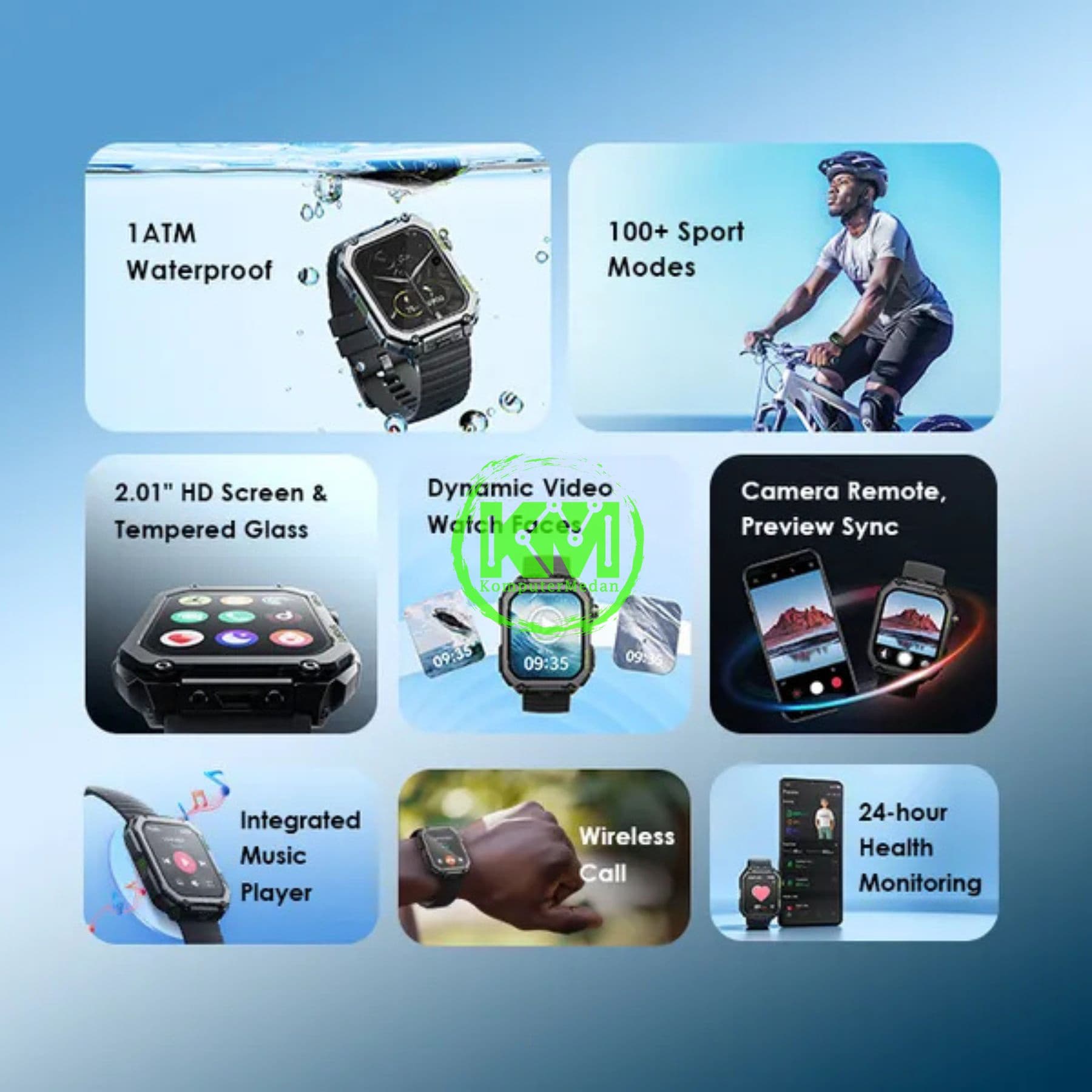 ORAIMO SMART WATCH OSW-802N - Image 6