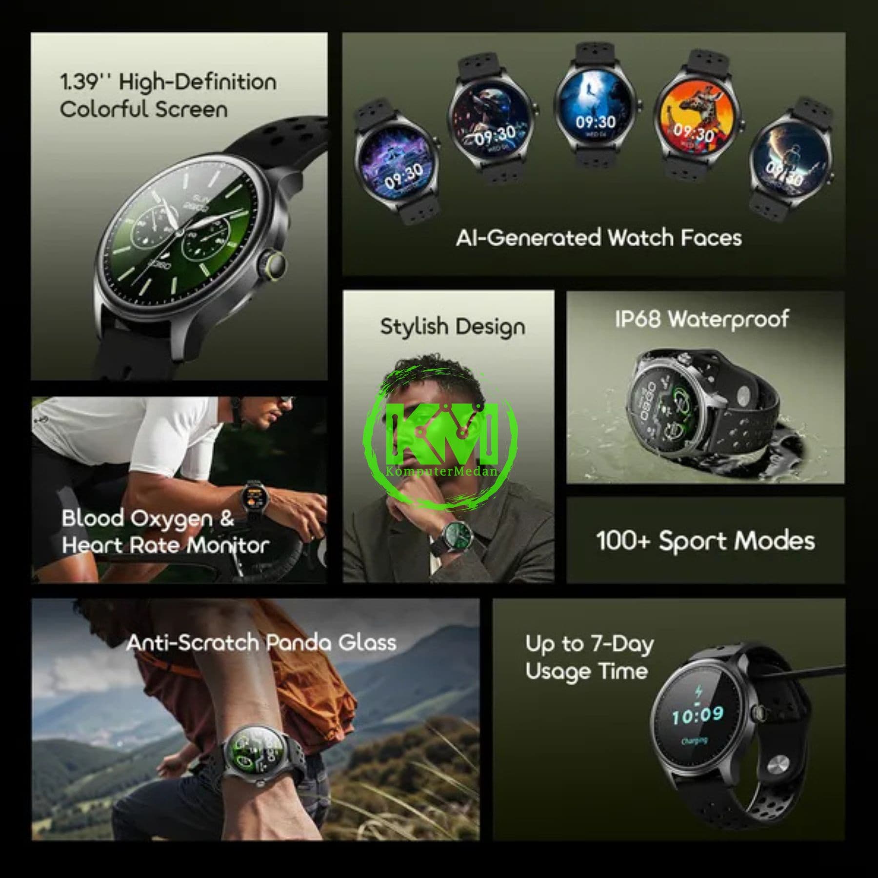 ORAIMO SMART WATCH OSW-823 - Image 8