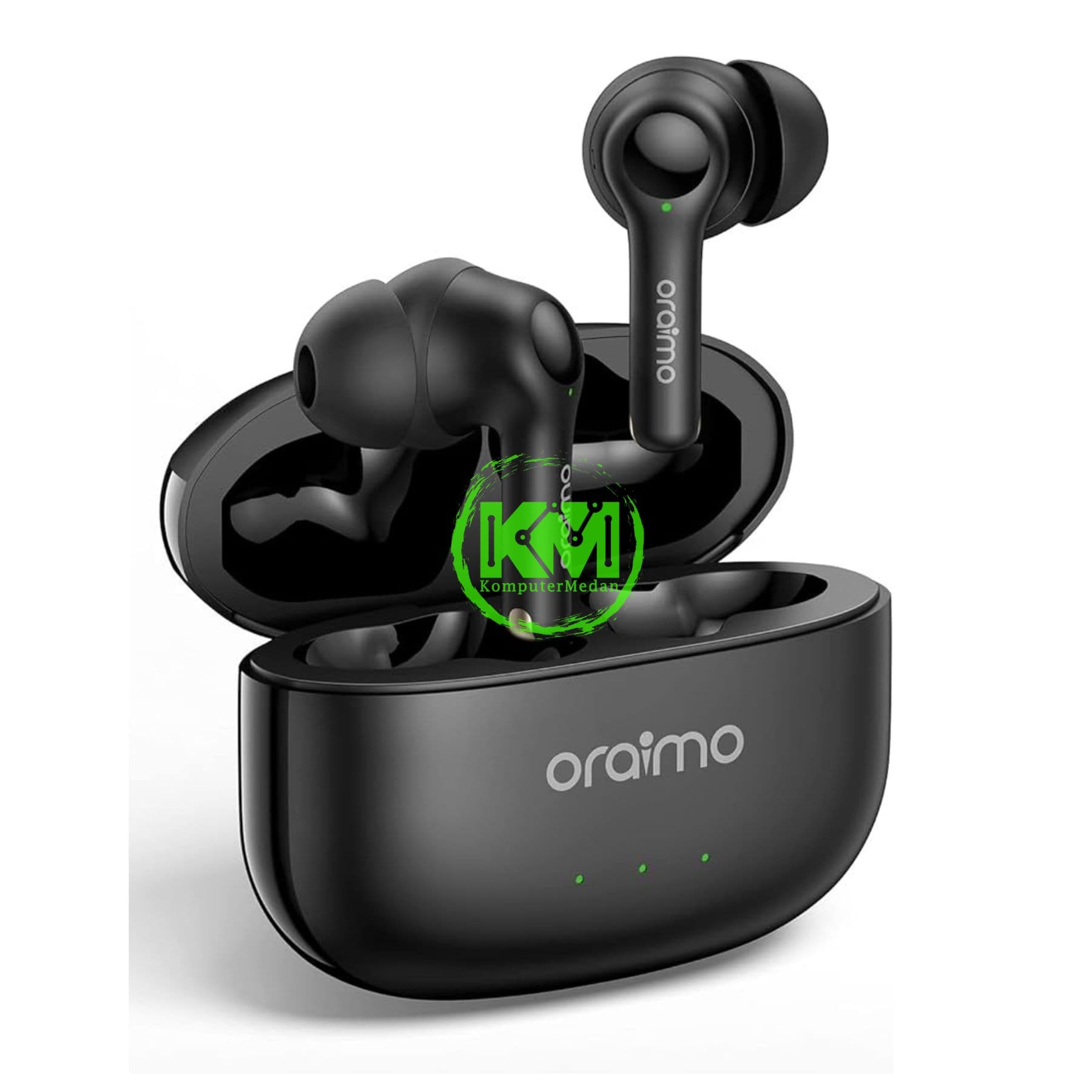 ORAIMO TWS BLUETOOTH EARPHONE OEB-E104DC ( BLACK & WHITE ) - Image 2