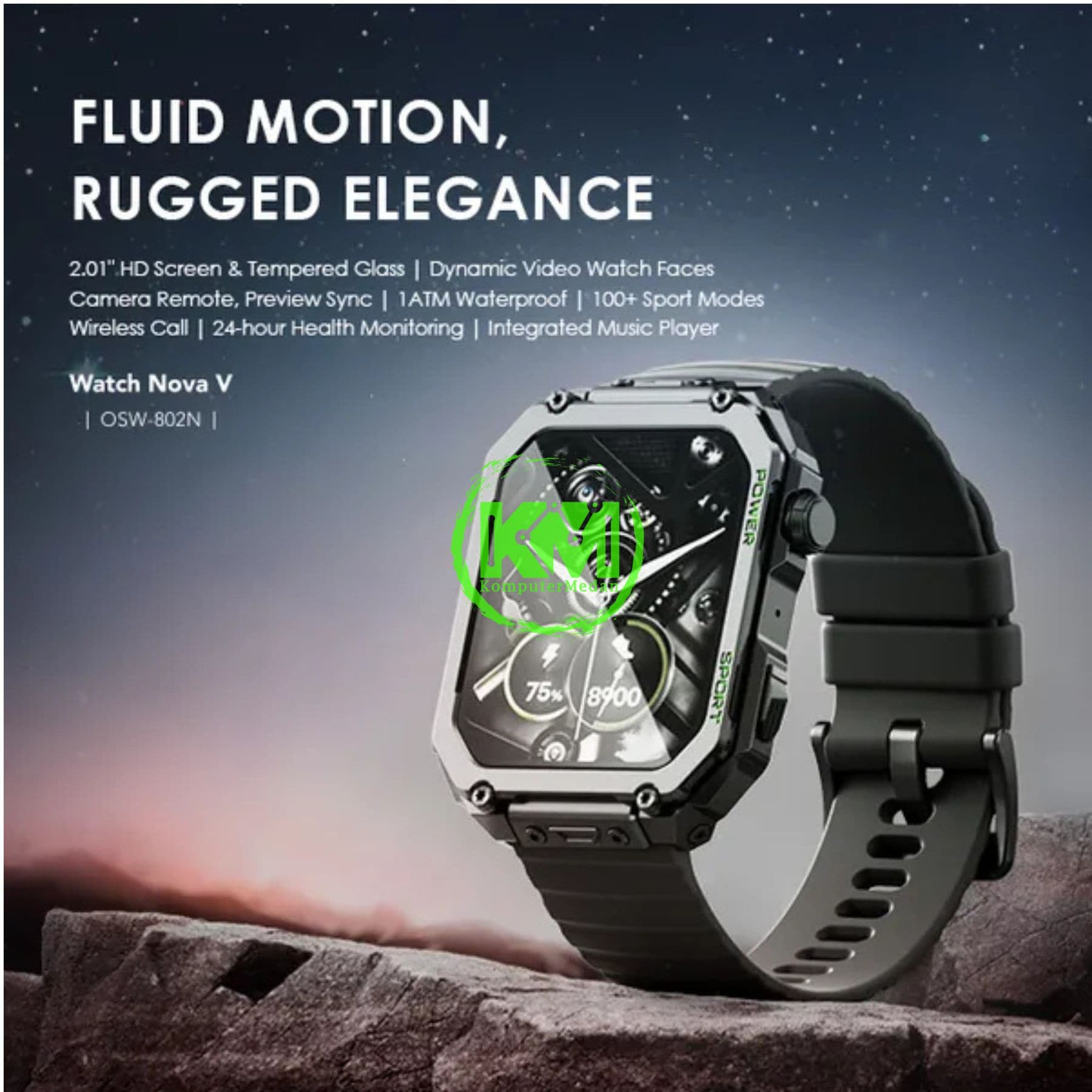 ORAIMO SMART WATCH OSW-802N - Image 2