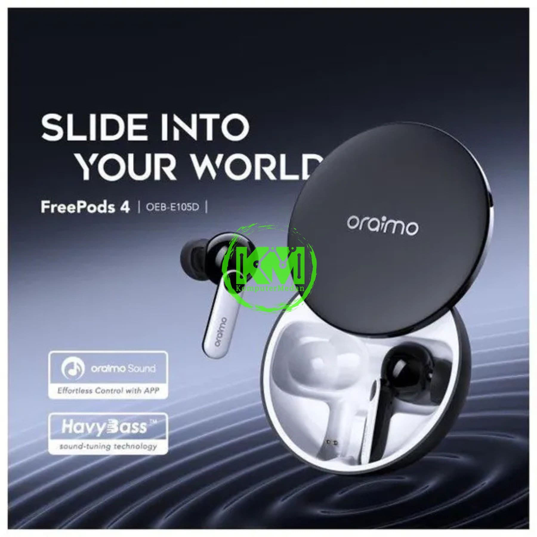 ORAIMO TWS BLUETOOTH EARPHONE OEB-E105D - Image 3