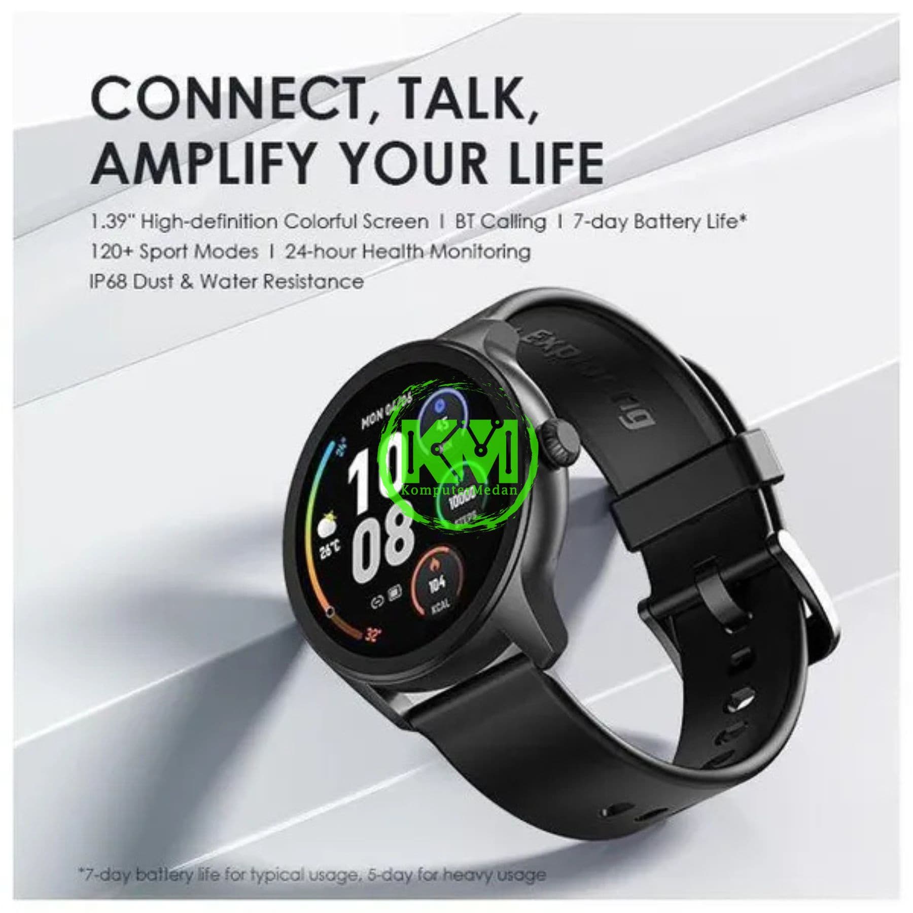 ORAIMO SMART WATCH OSW-30 BLACK - Image 2