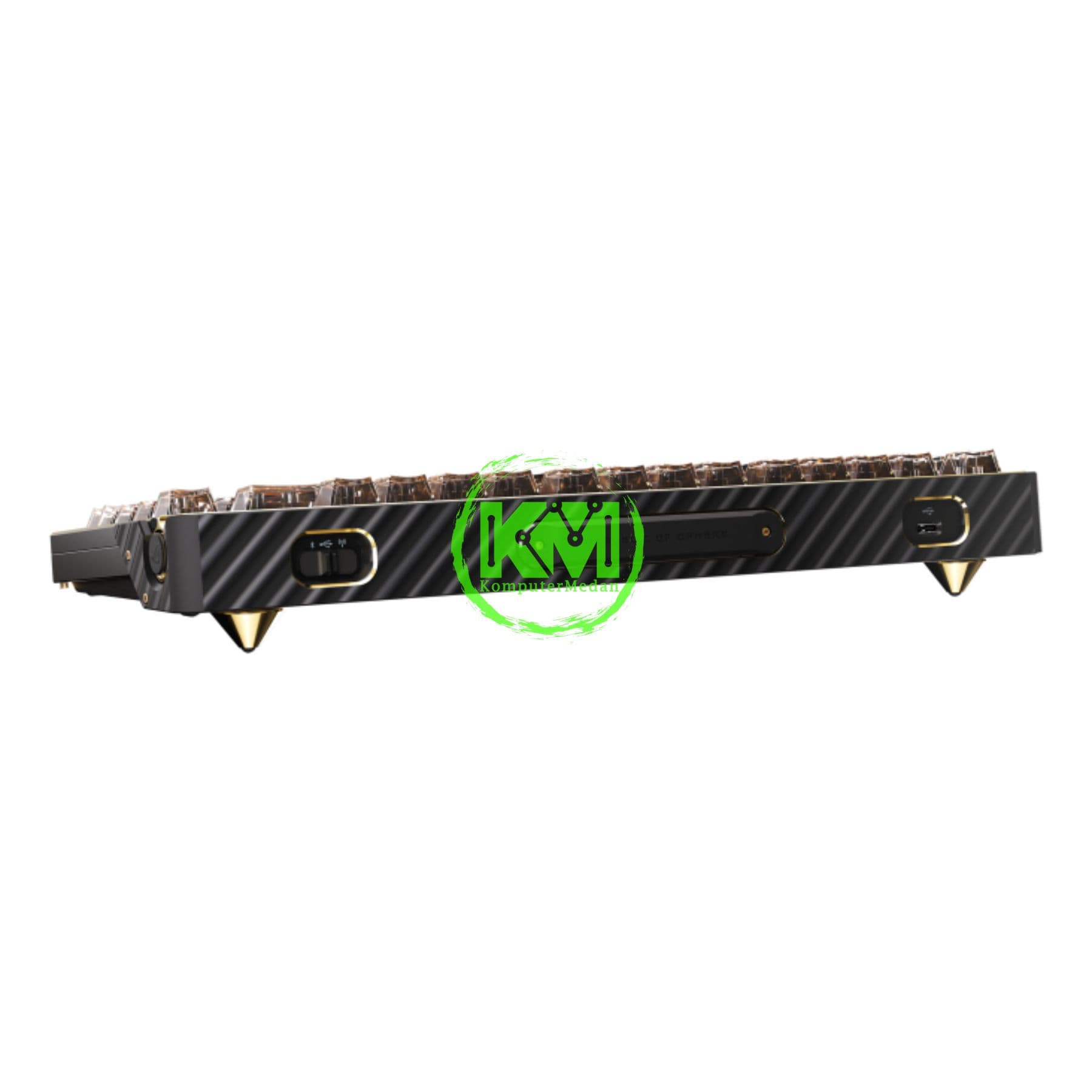 ASUS KEYBOARD M709 ROG AZOTH EXTREME E20/NXSW/US/PBT/KB, ROG NX MECHANICAL - GOLD ON BLACK - Image 7