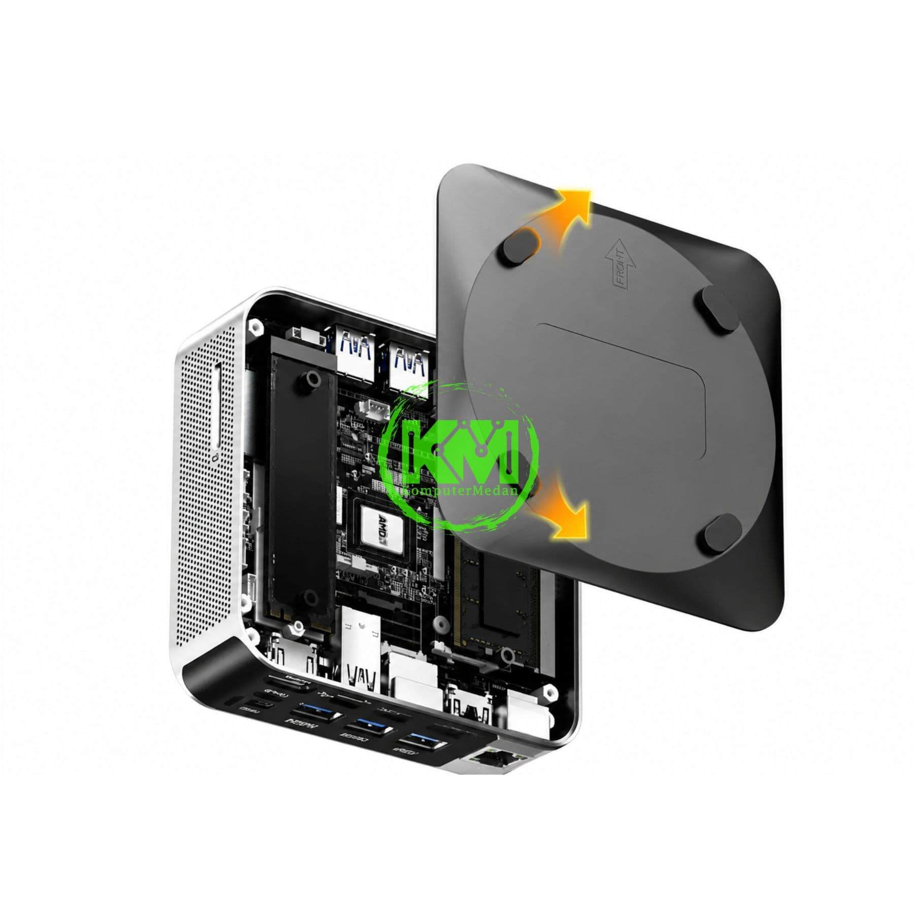 GEEKOM A8 RYZEN 9 8945HS-32GB/1TB MINI PC - Image 3