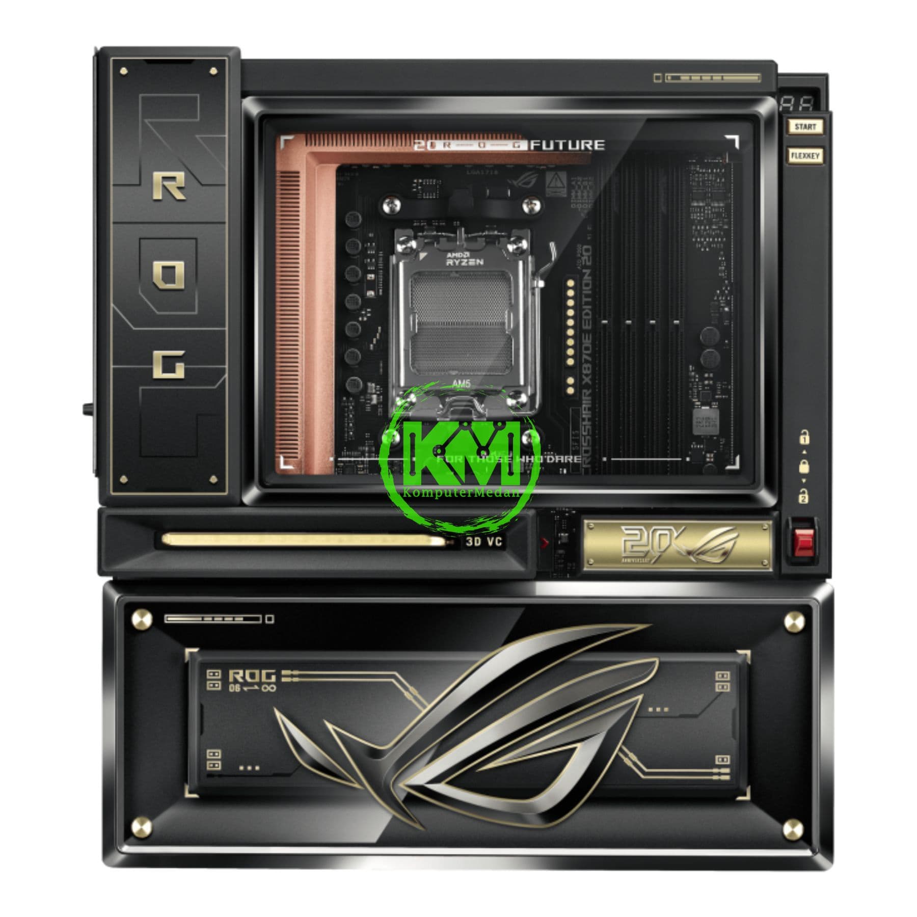 ASUS ROG CROSSHAIR X870E EDITION 20 MOTHERBOARD - Image 3