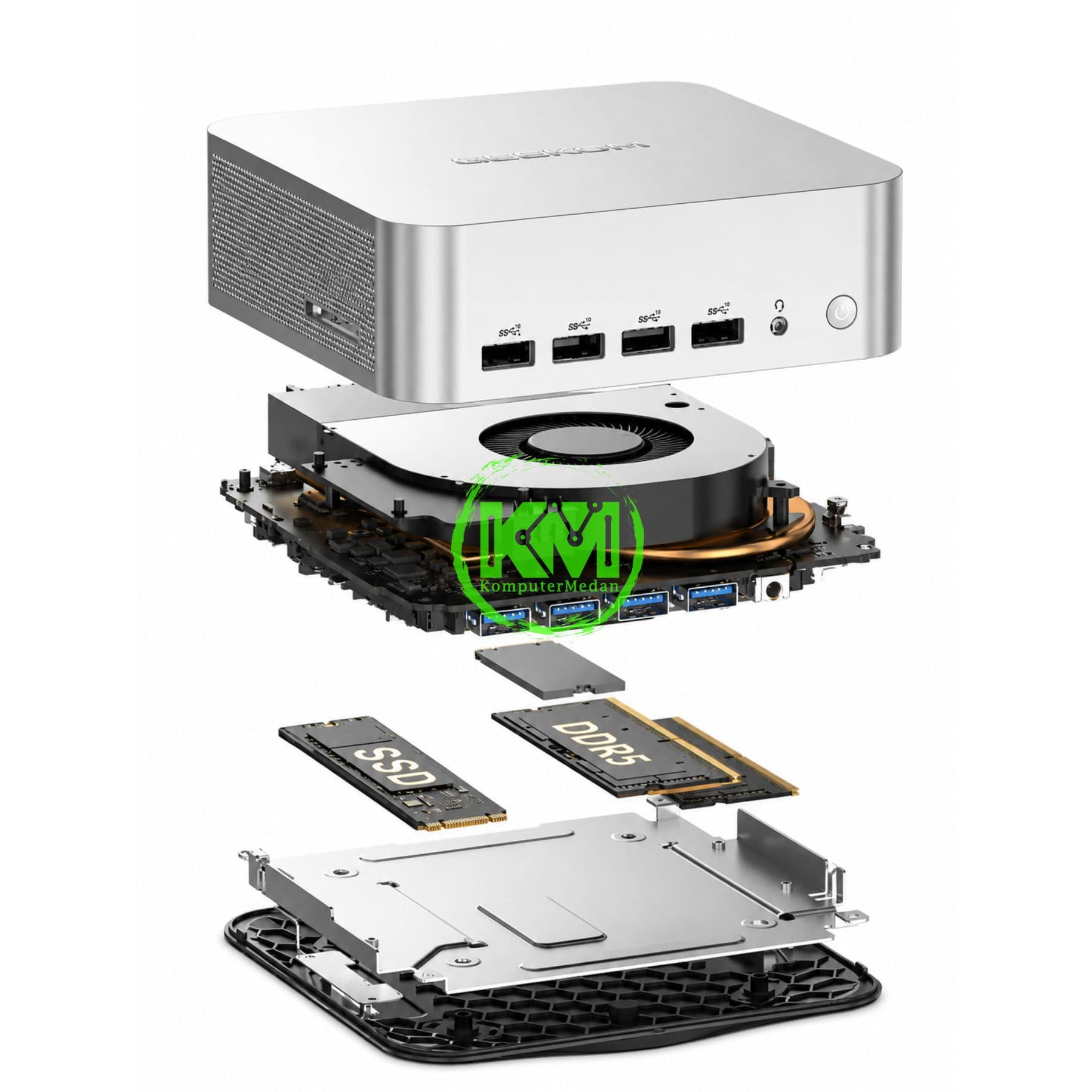 GEEKOM A9 MAX RYZEN 9 HX 470-32GB/1TB MINI PC - Image 5