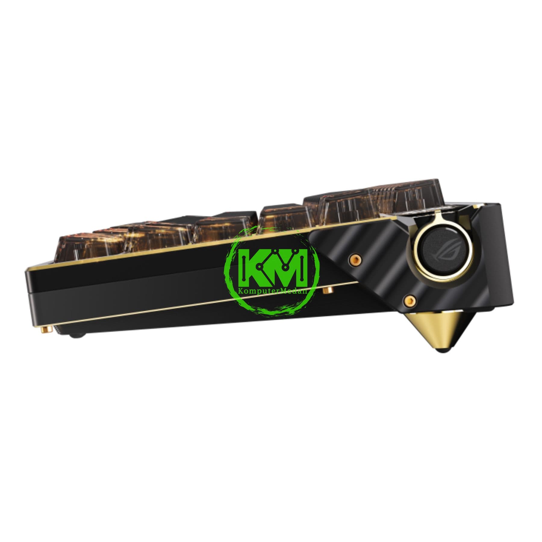 ASUS KEYBOARD M709 ROG AZOTH EXTREME E20/NXSW/US/PBT/KB, ROG NX MECHANICAL - GOLD ON BLACK - Image 8