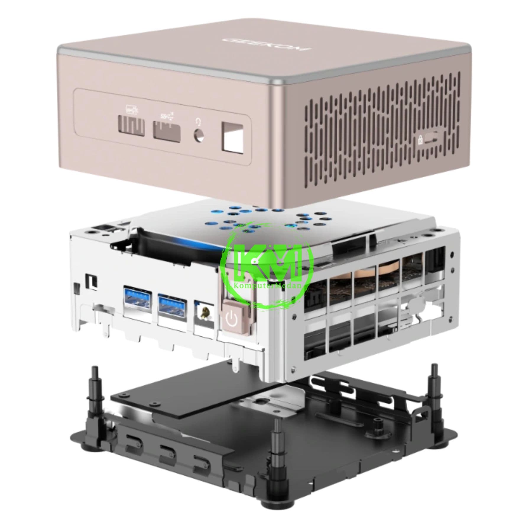 GEEKOM A5 RYZEN 5 7530U-16GB/512GB MINI PC - Image 4