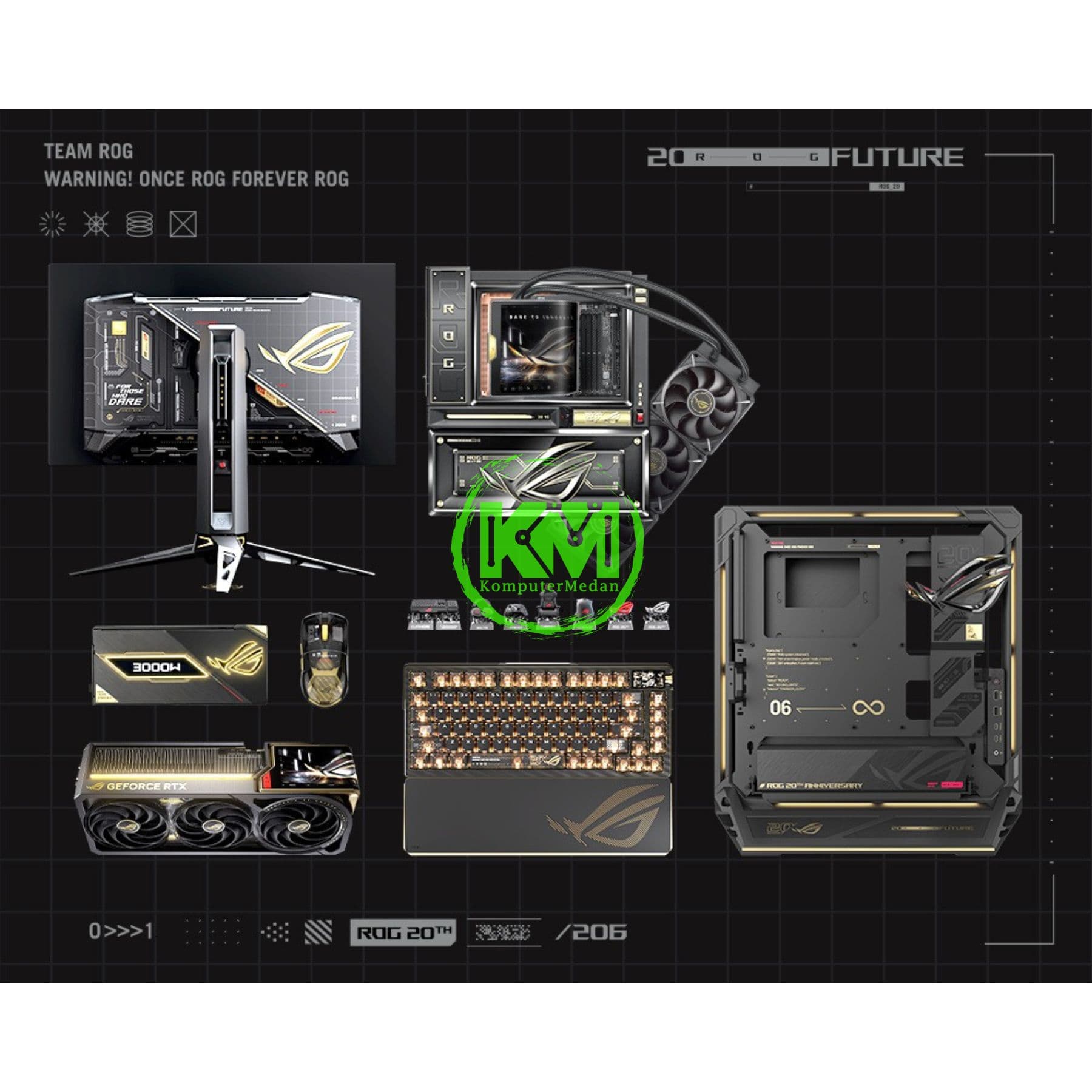 ASUS ROG GR20 EDITION PC - ANNIVERSARRY SET