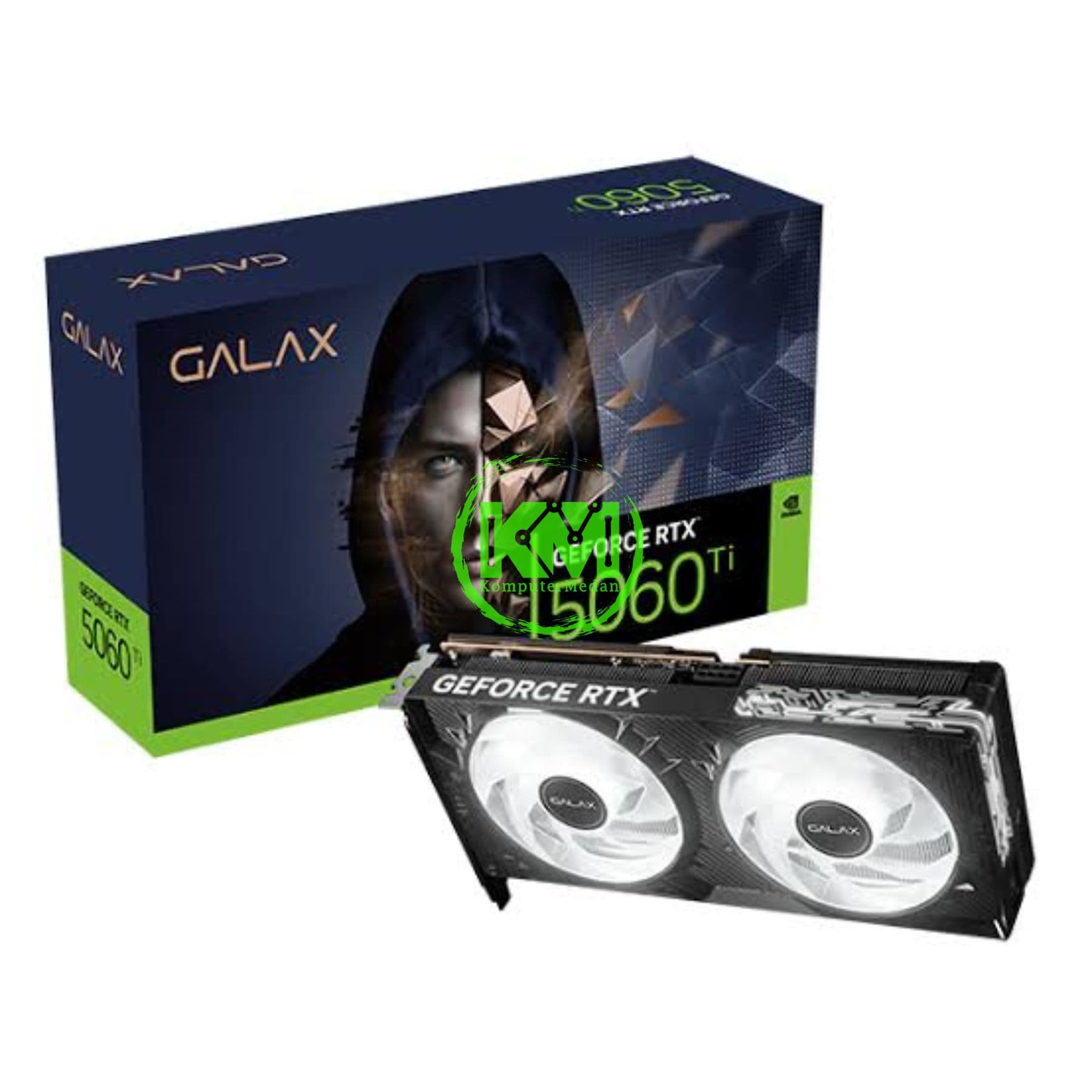 GALAX GEFORCE RTX 5060 Ti 1-CLICK OC 8GB GDDR7 BLACK VGA (NVIDIA)
