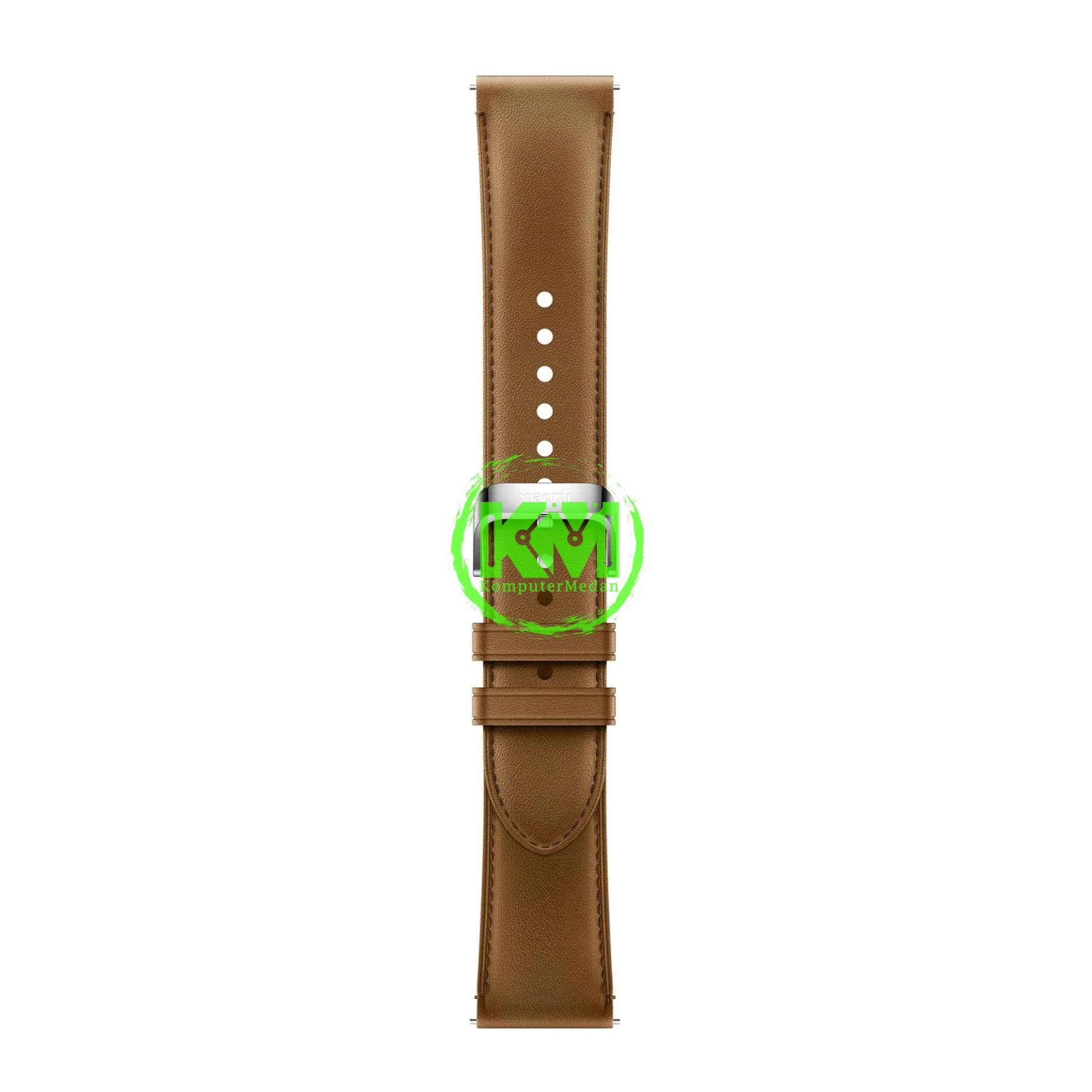 XIAOMI WATCH BROWN LEATHER STRAP