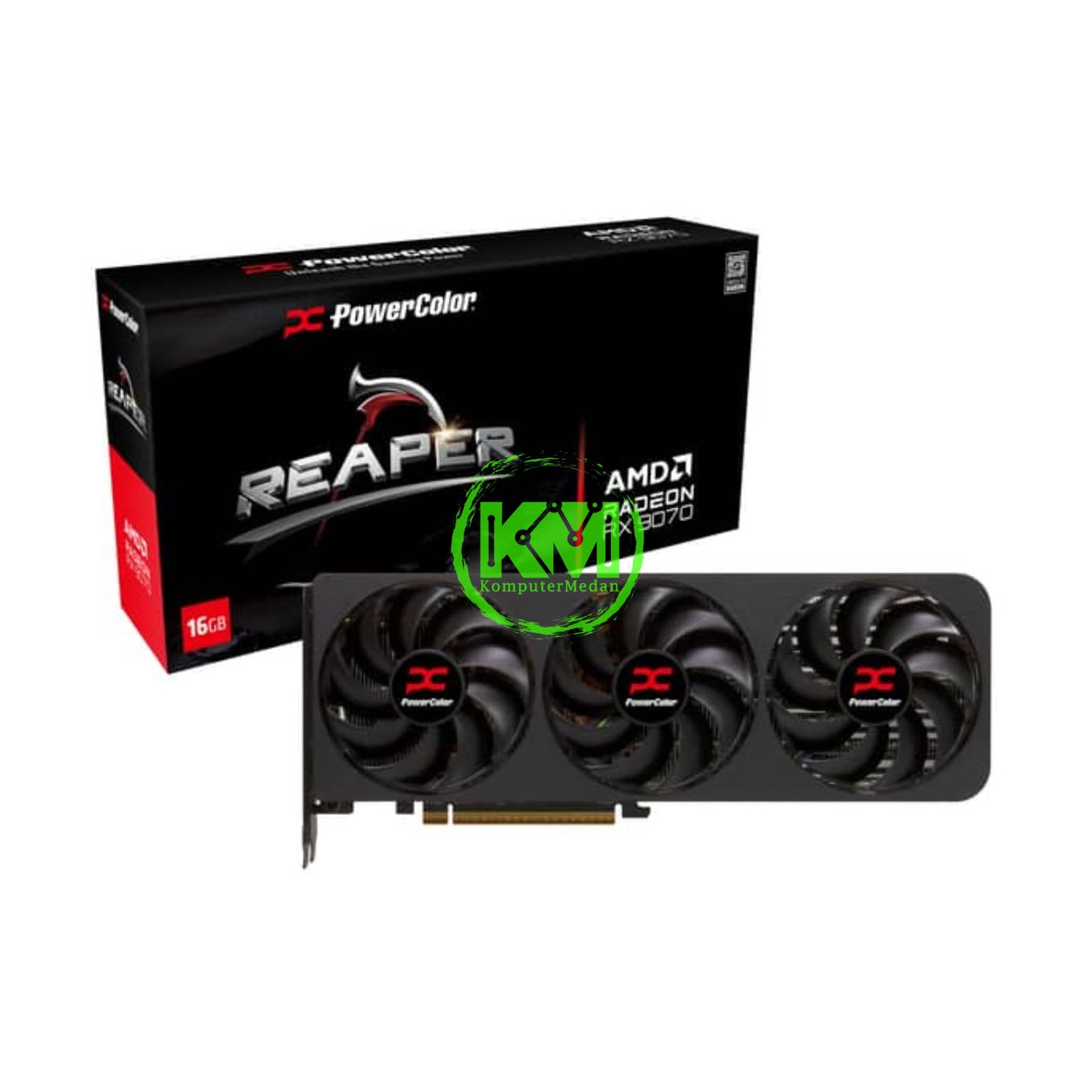 POWERCOLOR RADEON RX 9070 REAPER 16GB - Image 1
