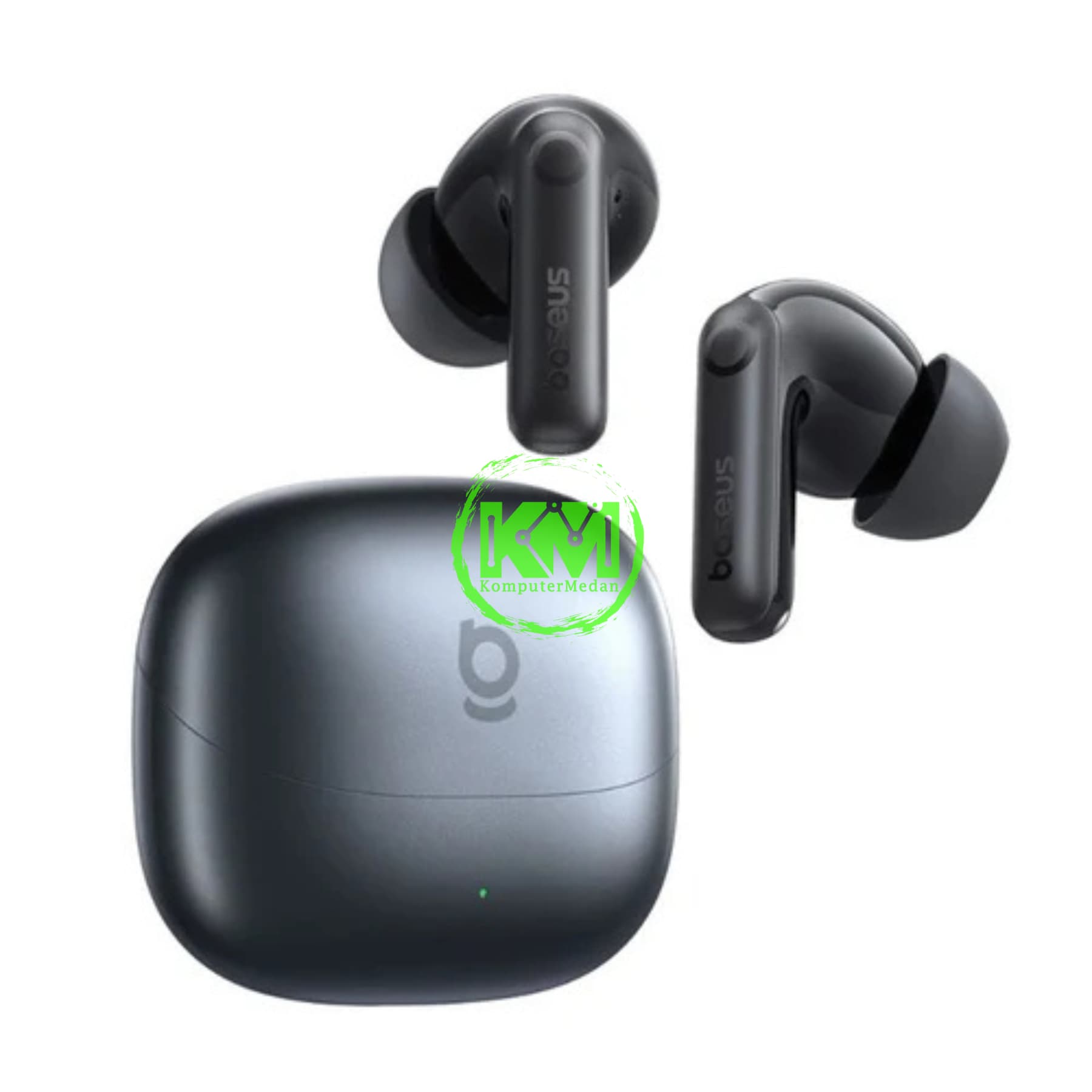 BASEUS BASS BP1 PRO IN-EAR TRUE WIRELESS EARBUDS COSMIC BLACK - Image 1